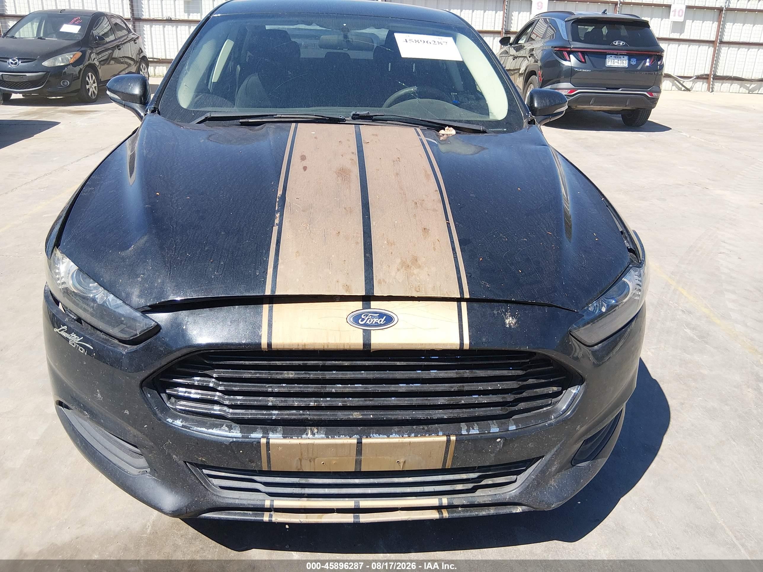 2015 Ford Fusion Se Черный vin: 3FA6P0H76FR168375