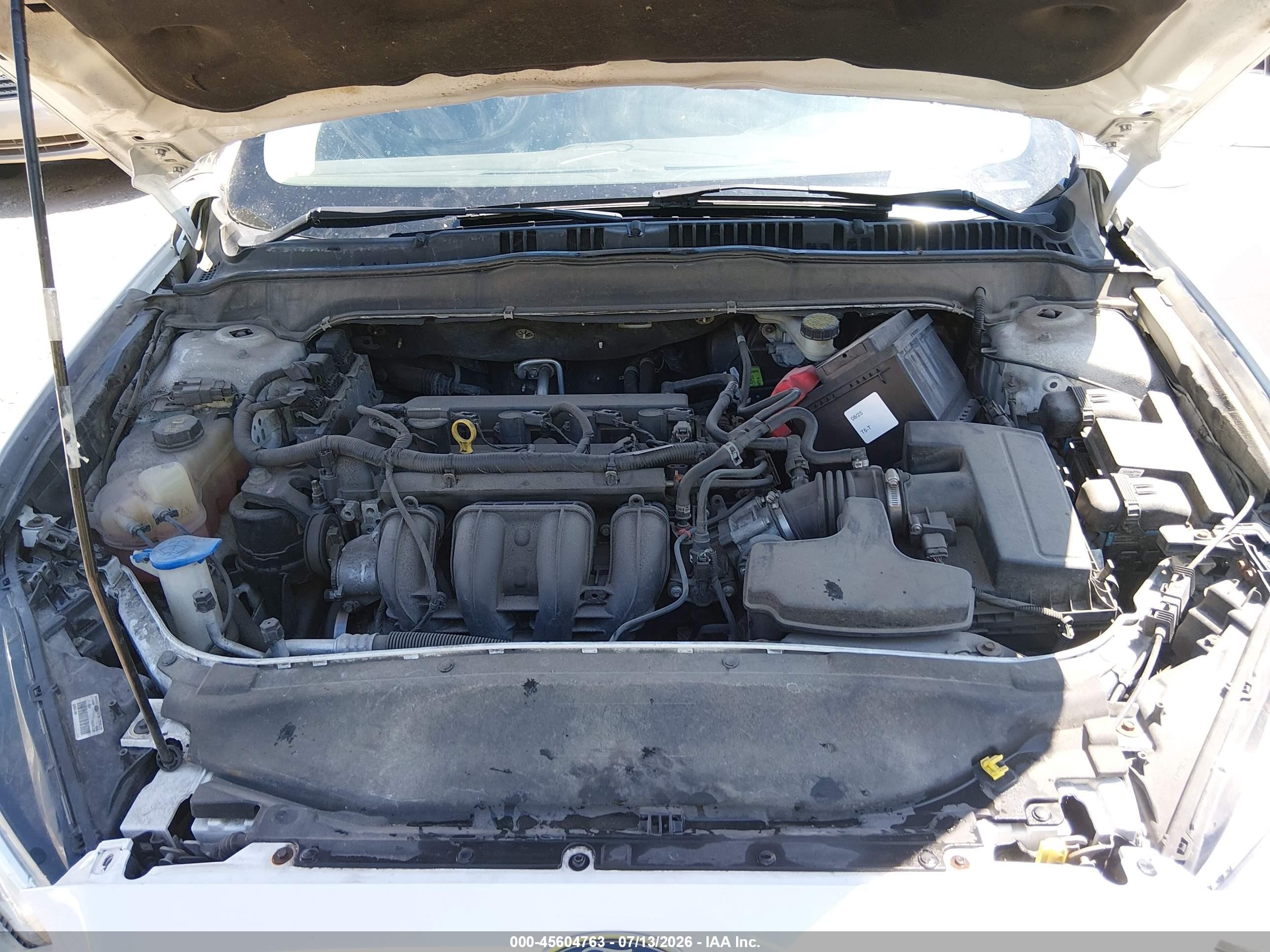 2015 Ford Fusion Se White vin: 3FA6P0H76FR169087