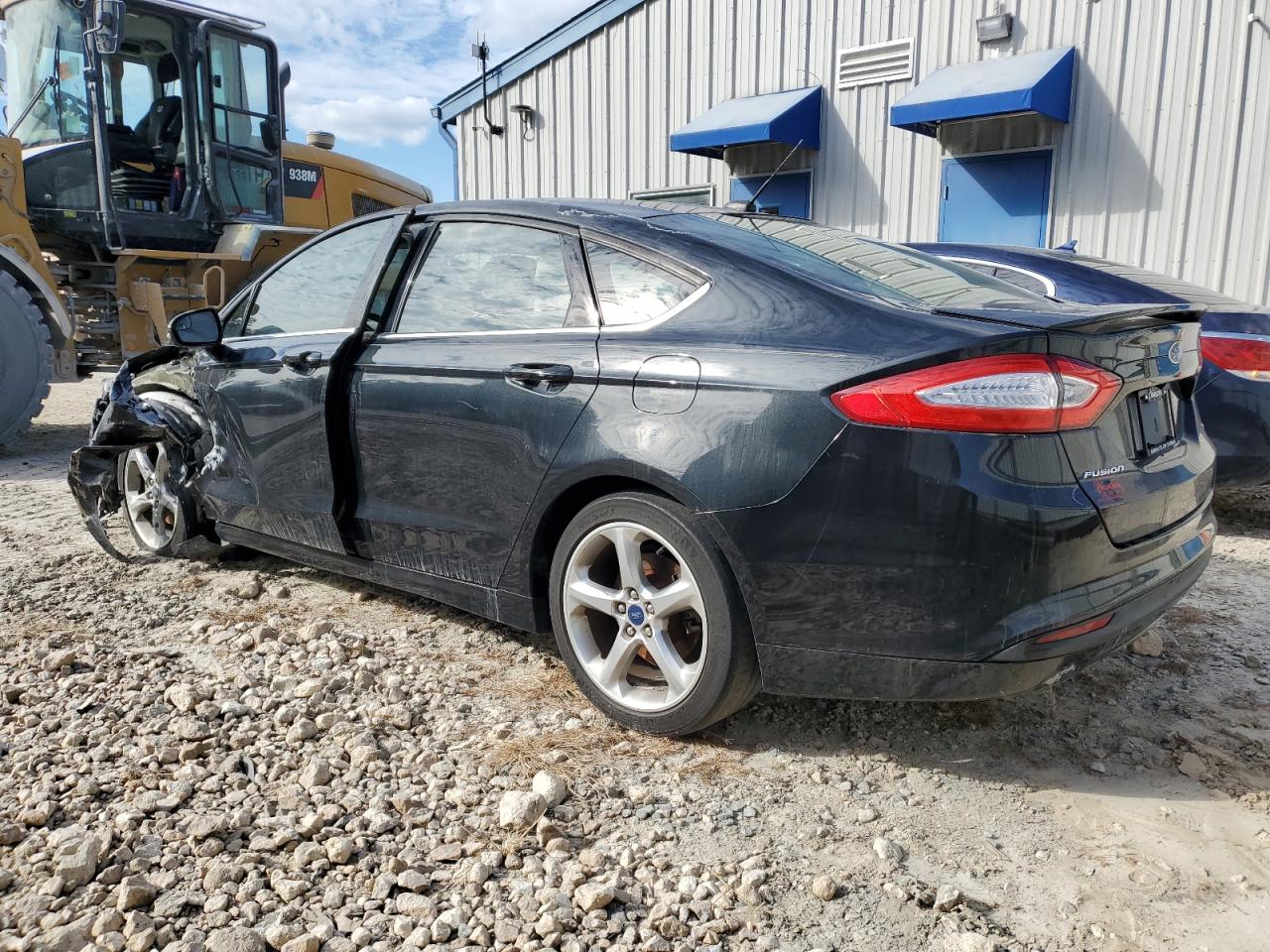 2015 Ford Fusion Se Черный vin: 3FA6P0H76FR199755