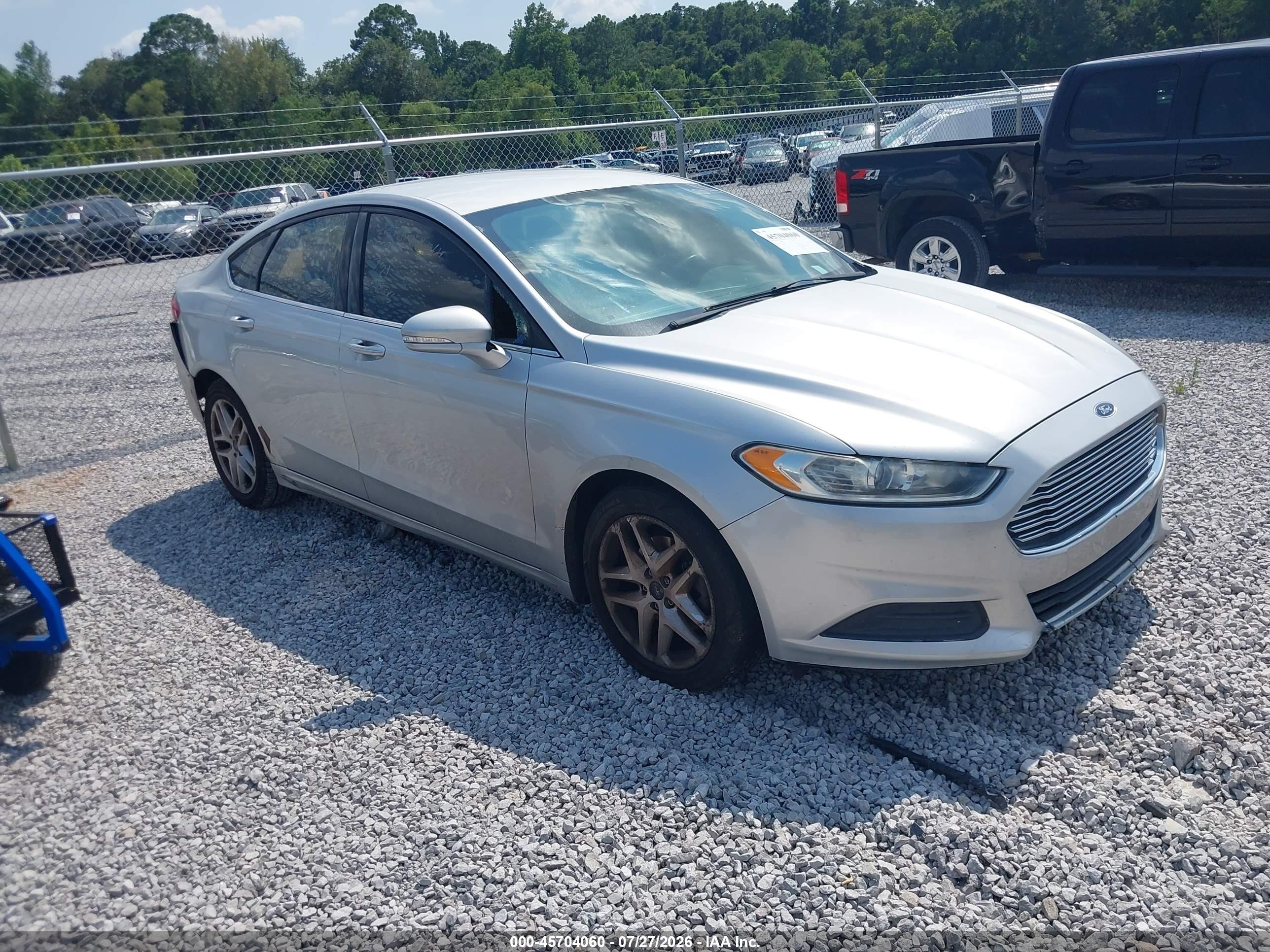 2015 Ford Fusion Se Silver vin: 3FA6P0H76FR229112
