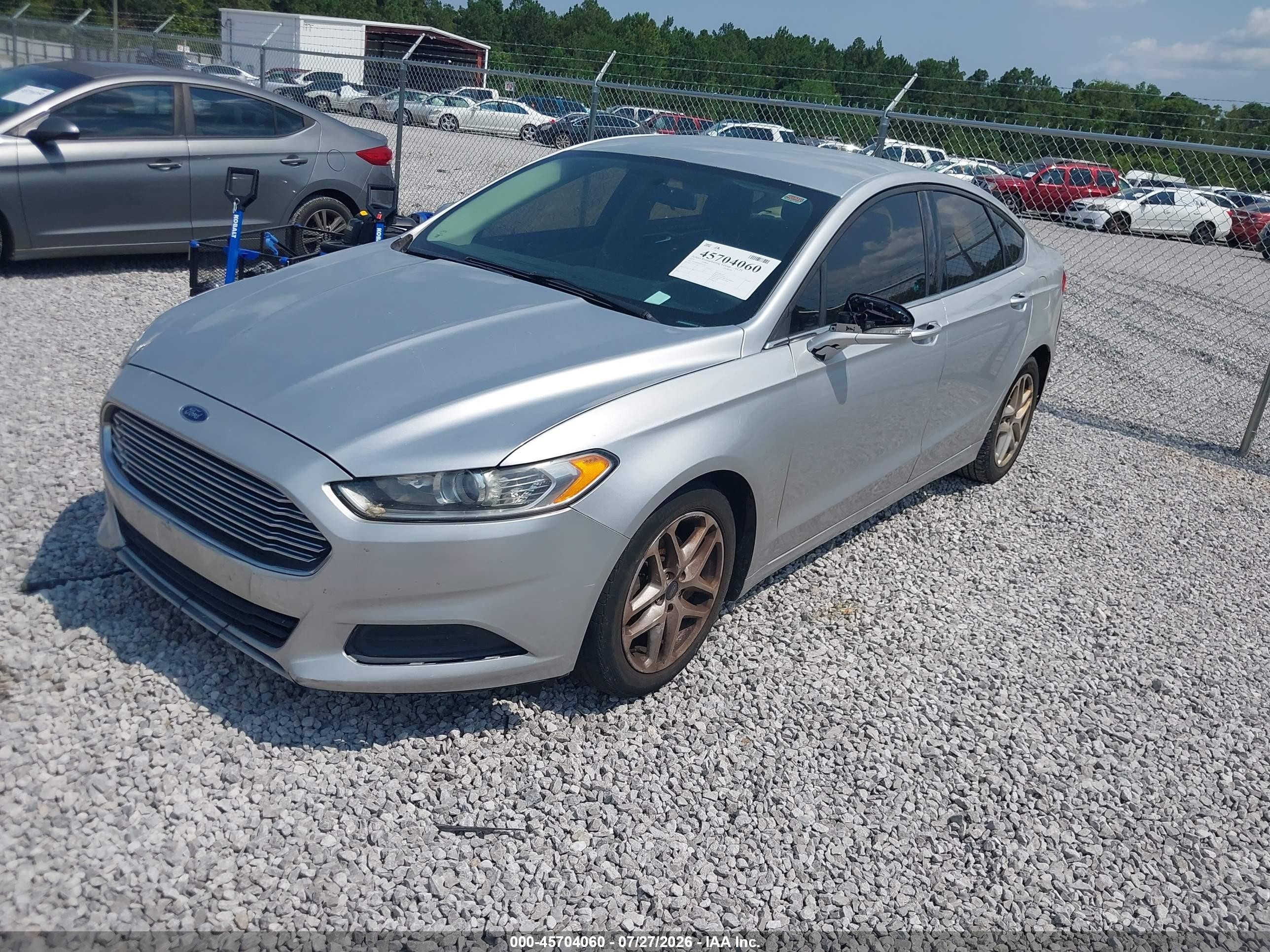 2015 Ford Fusion Se Silver vin: 3FA6P0H76FR229112