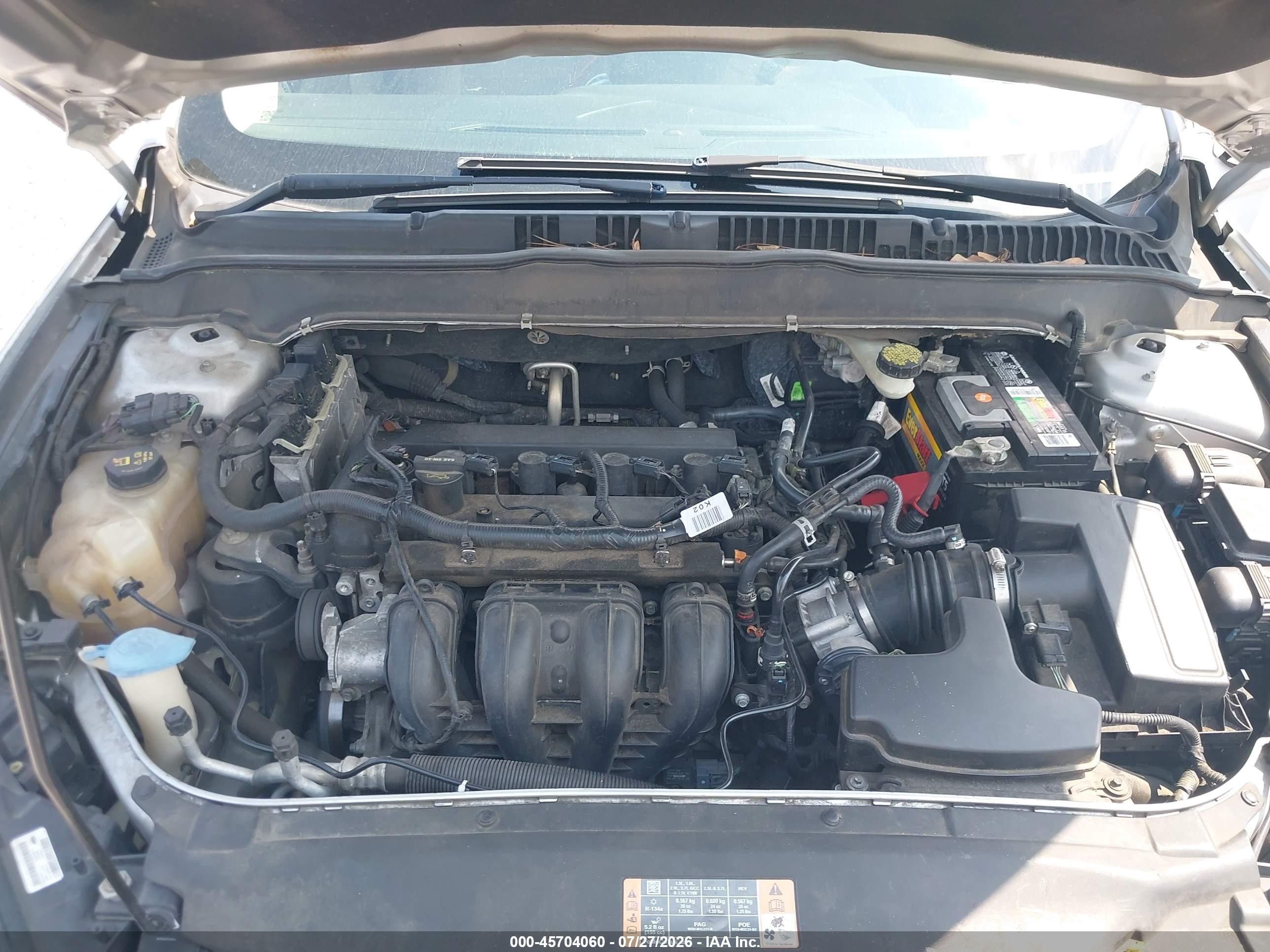 2015 Ford Fusion Se Silver vin: 3FA6P0H76FR229112