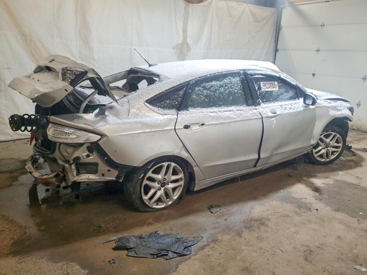 2015 Ford Fusion Se Silver vin: 3FA6P0H76FR236187