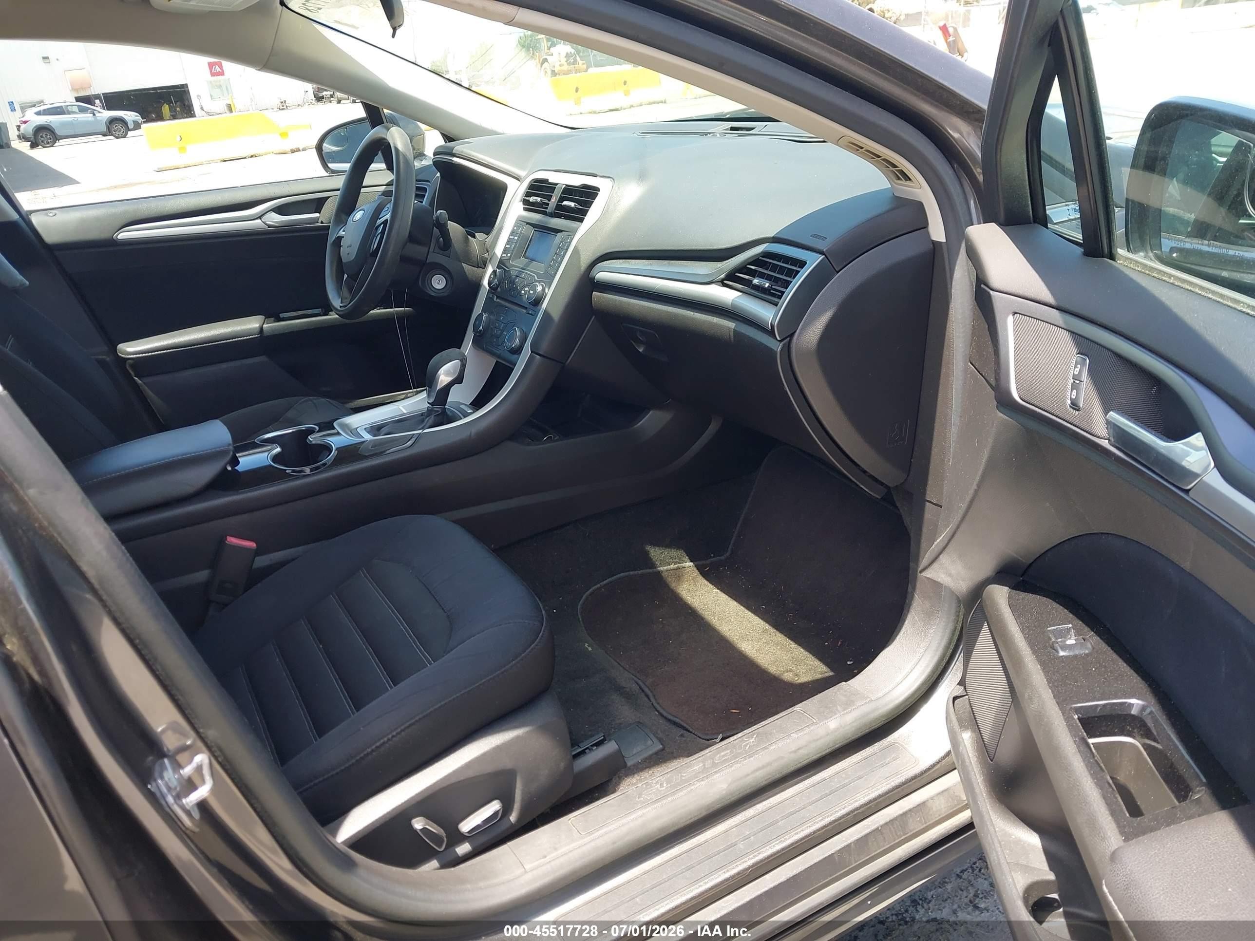 2015 Ford Fusion Se Gray vin: 3FA6P0H76FR248131