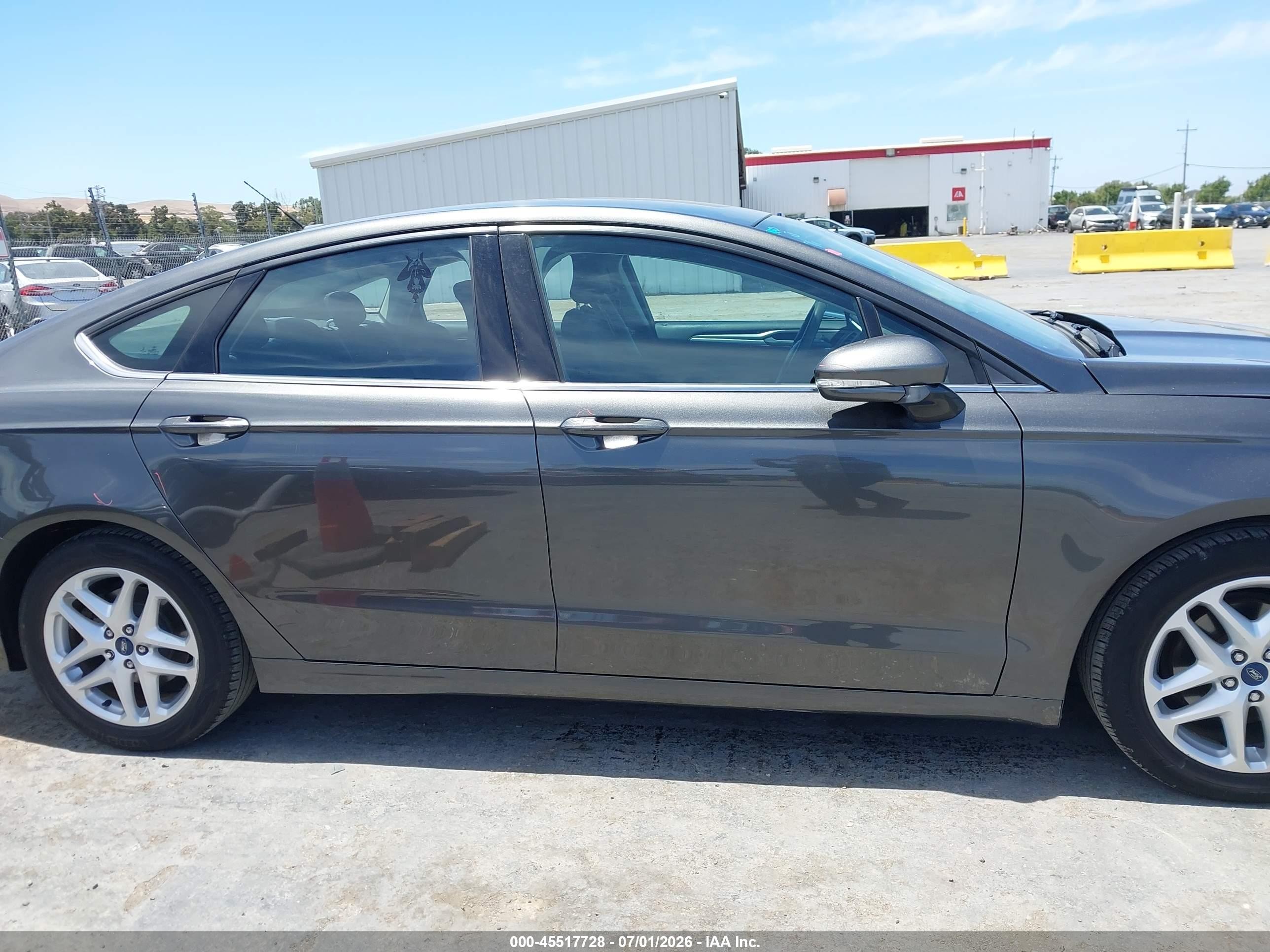 2015 Ford Fusion Se Gray vin: 3FA6P0H76FR248131