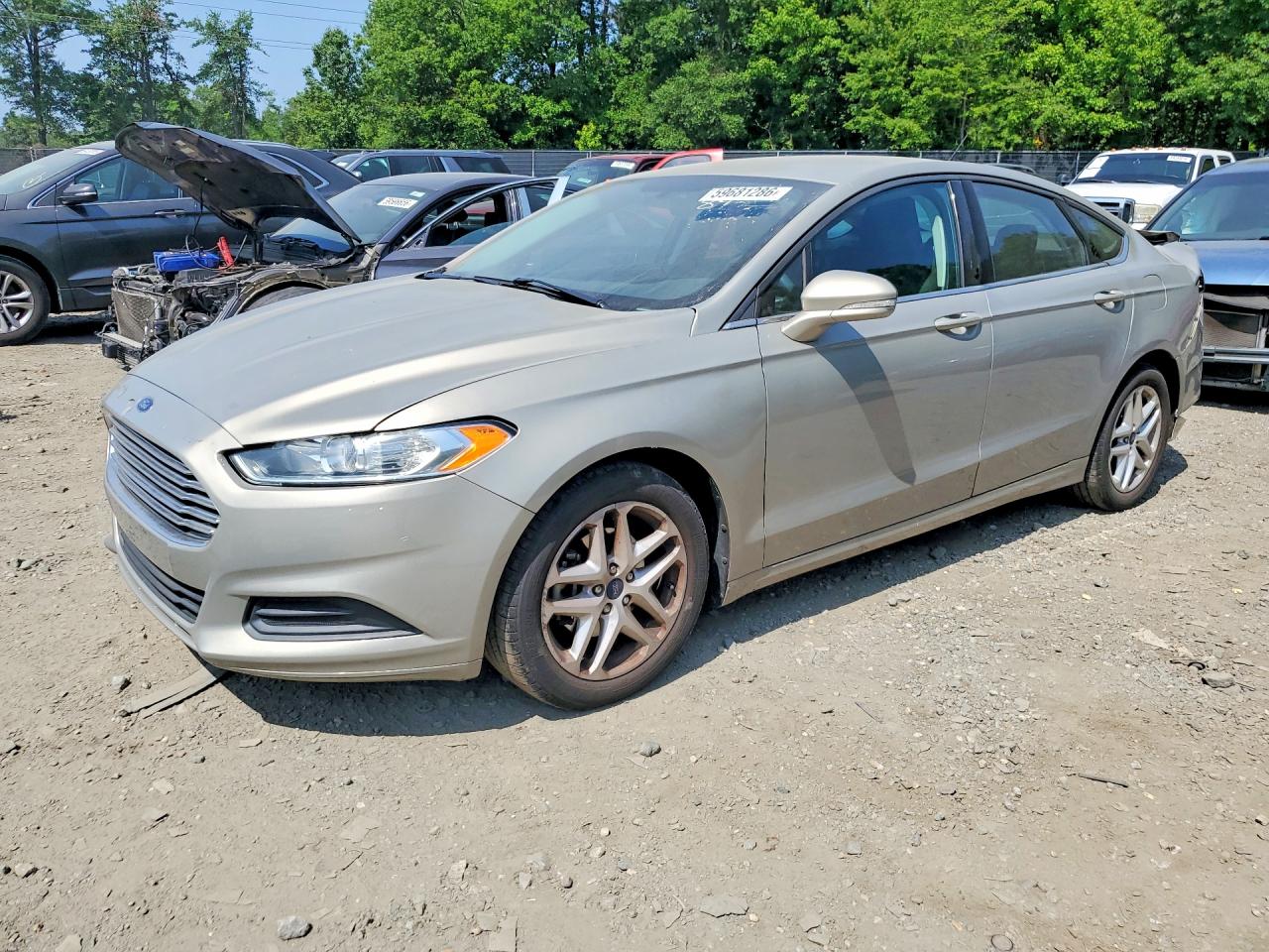 2015 Ford Fusion Se Gold vin: 3FA6P0H76FR258450