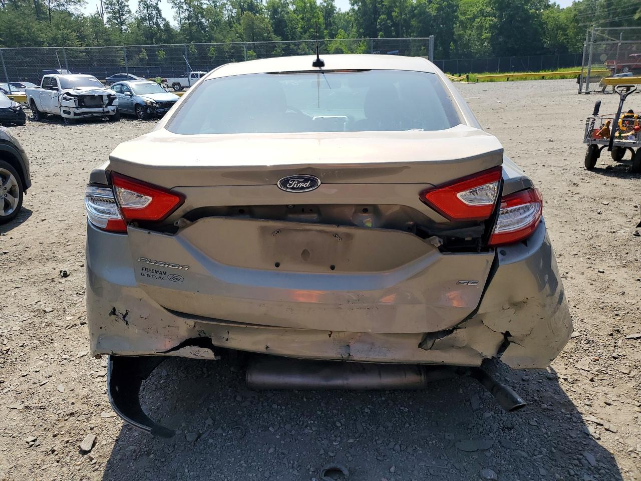 2015 Ford Fusion Se Gold vin: 3FA6P0H76FR258450
