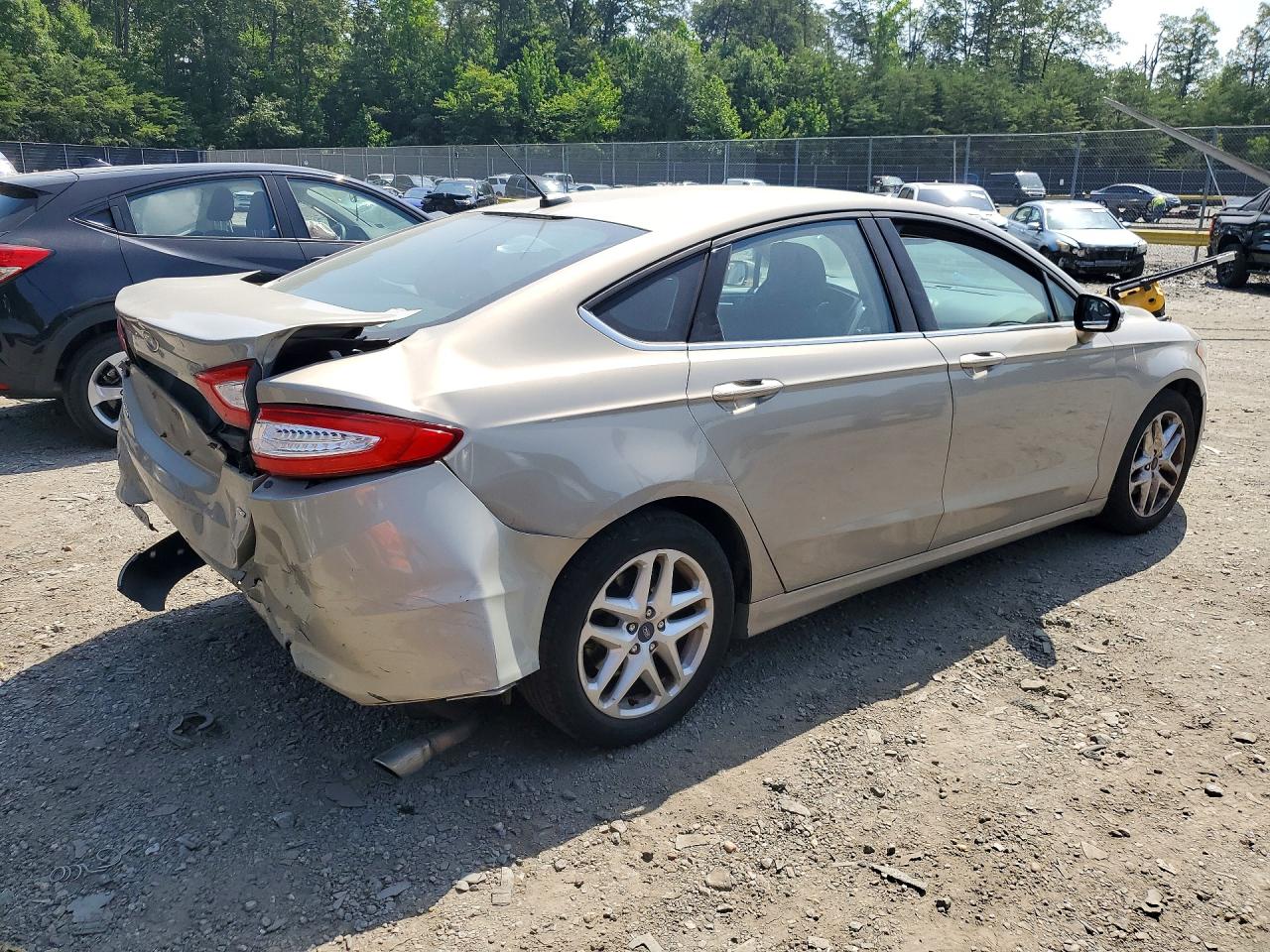 2015 Ford Fusion Se Gold vin: 3FA6P0H76FR258450