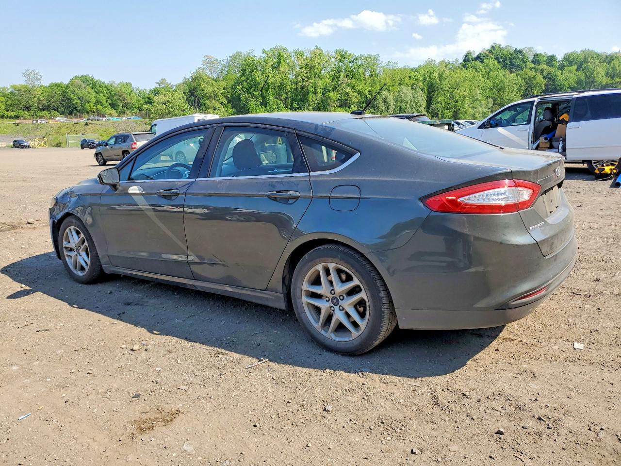 2015 Ford Fusion Se Черный vin: 3FA6P0H76FR273319