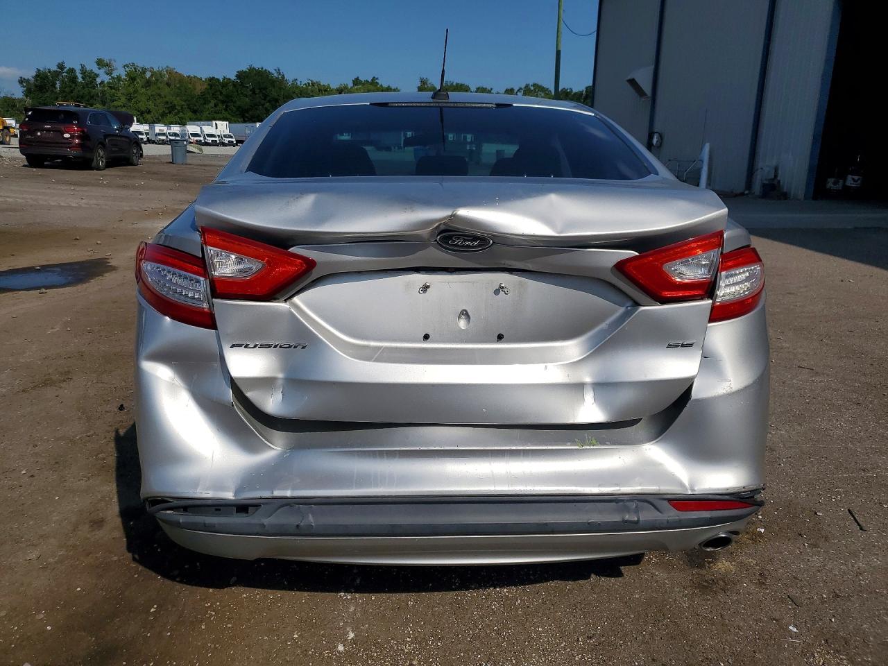 2015 Ford Fusion Se Silver vin: 3FA6P0H76FR275118