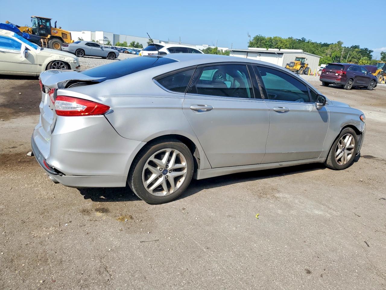 2015 Ford Fusion Se Silver vin: 3FA6P0H76FR275118