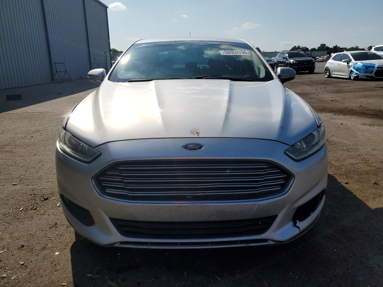 2015 Ford Fusion Se Silver vin: 3FA6P0H76FR275118