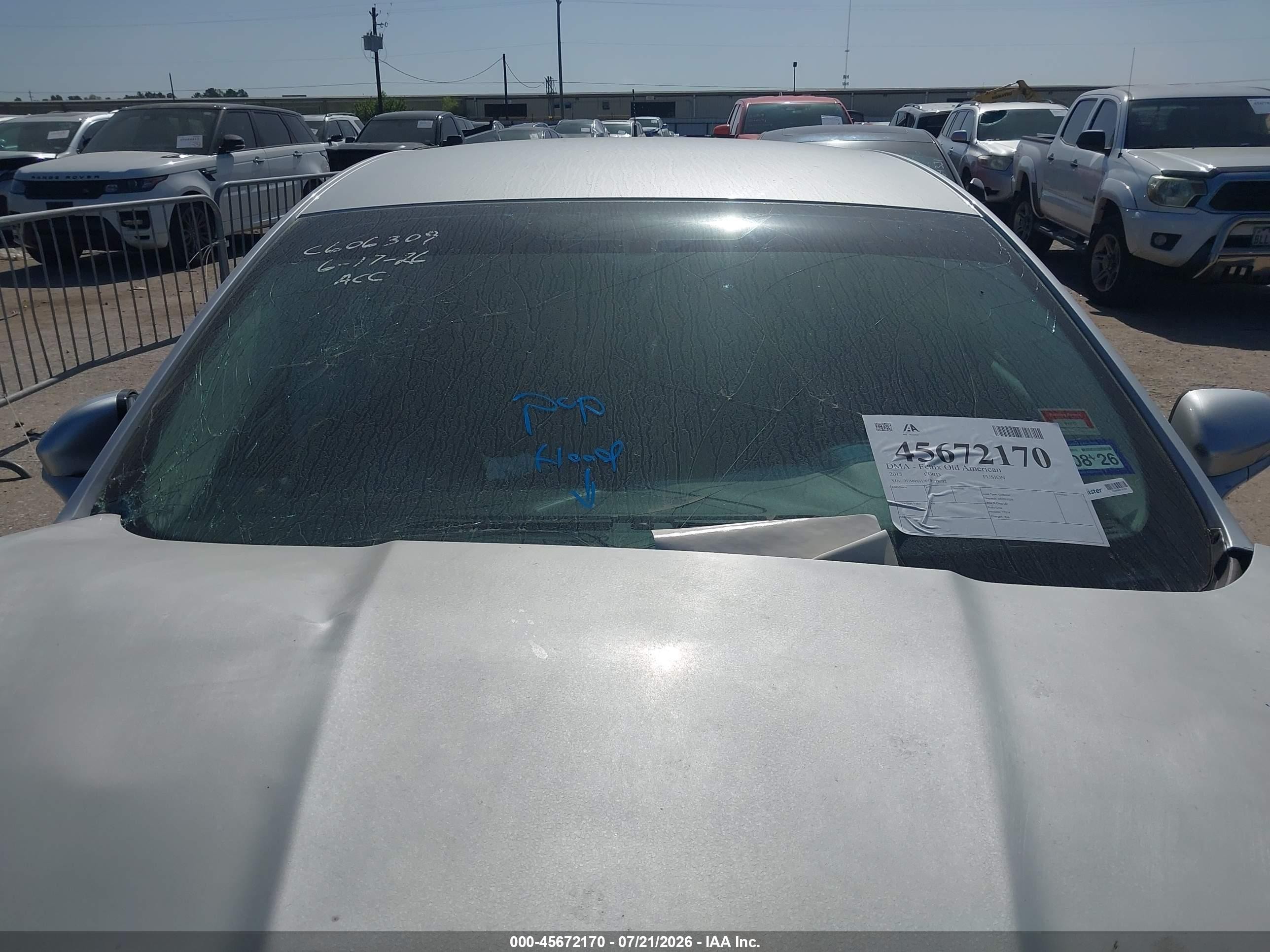2015 Ford Fusion Se Серебряный vin: 3FA6P0H76FR278732