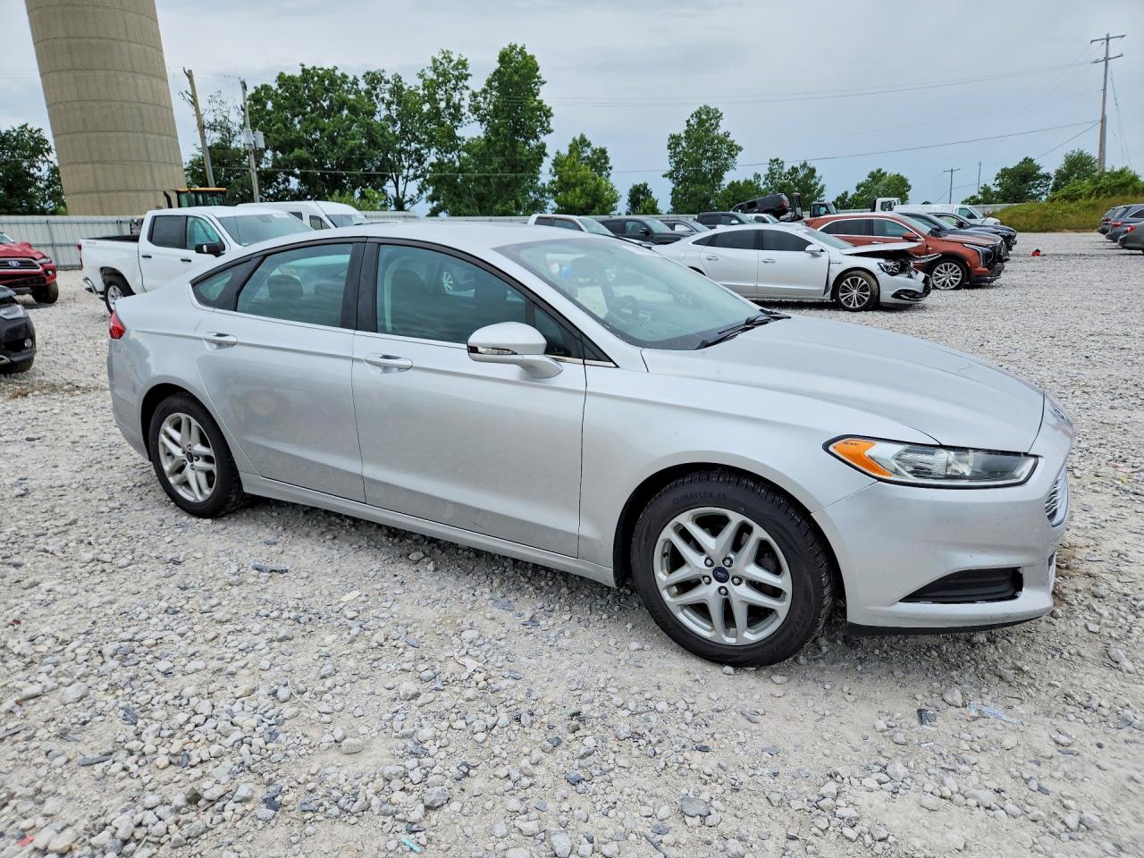 2015 Ford Fusion Se Silver vin: 3FA6P0H76FR288452