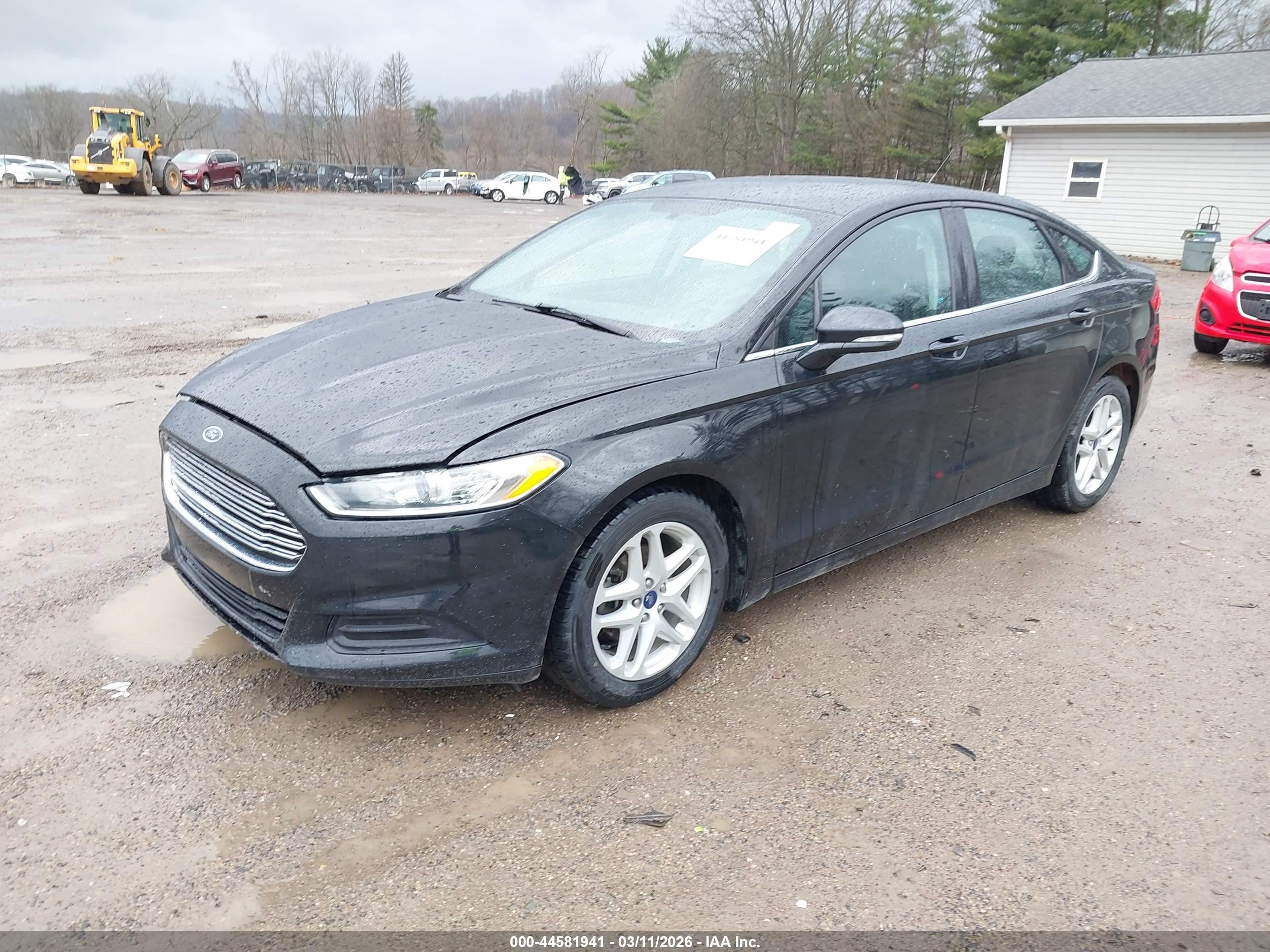 2015 Ford Fusion Se Black vin: 3FA6P0H76FR291741