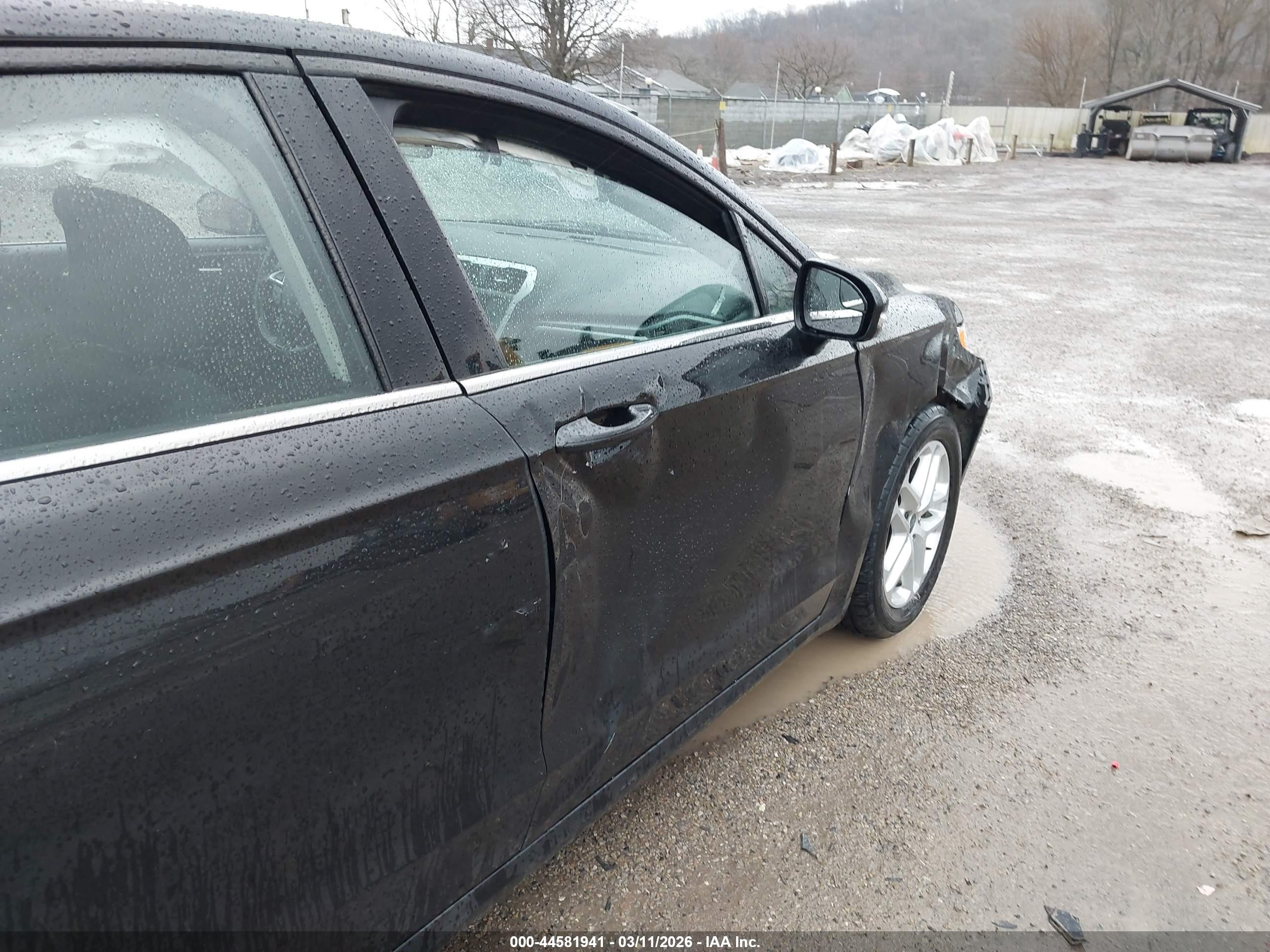 2015 Ford Fusion Se Black vin: 3FA6P0H76FR291741