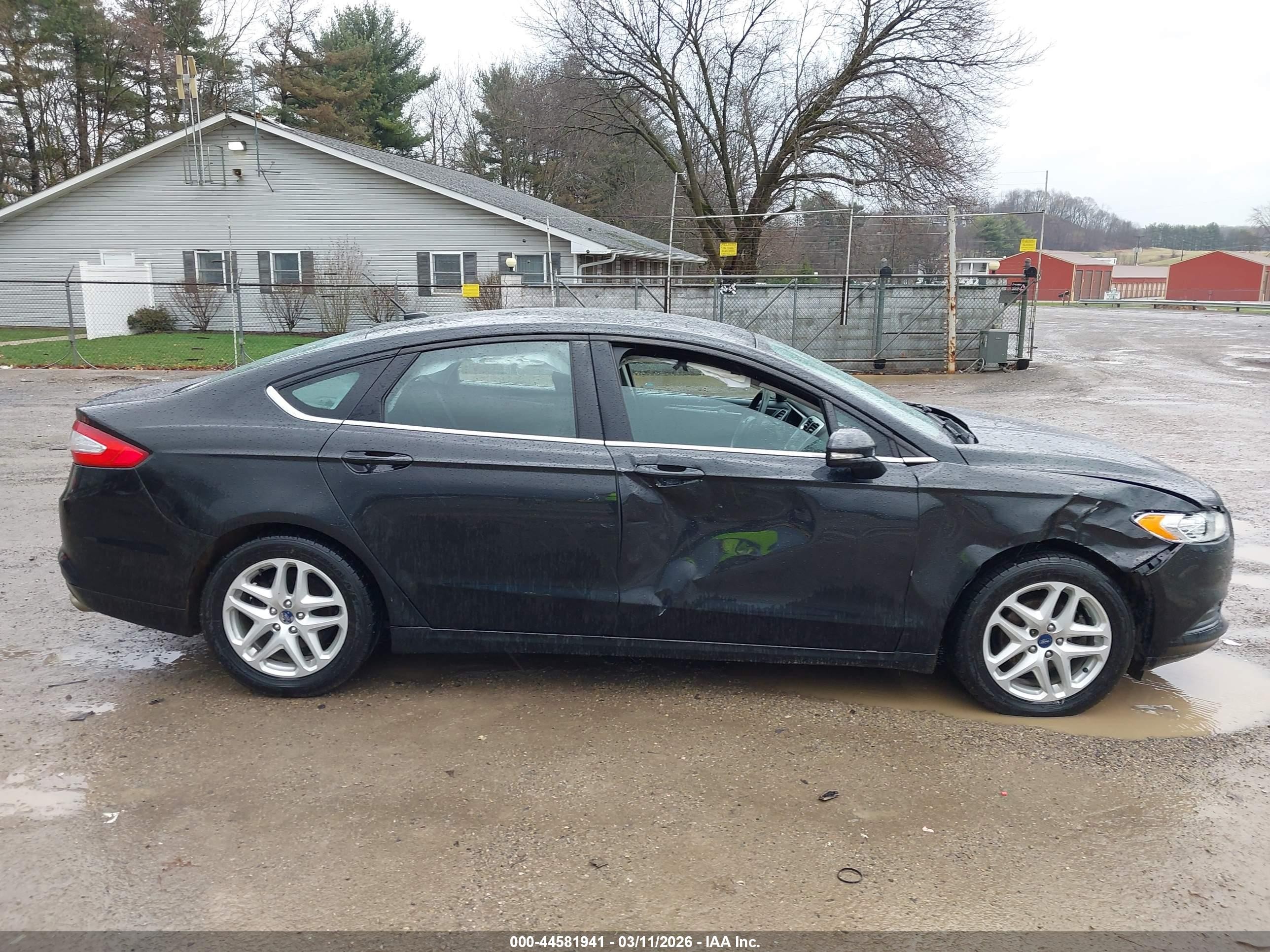 2015 Ford Fusion Se Black vin: 3FA6P0H76FR291741