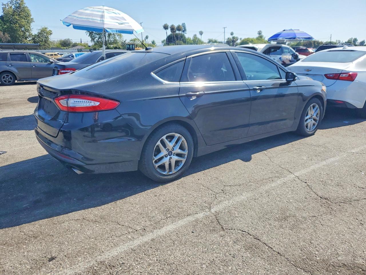 2016 Ford Fusion Se Black vin: 3FA6P0H76GR246848