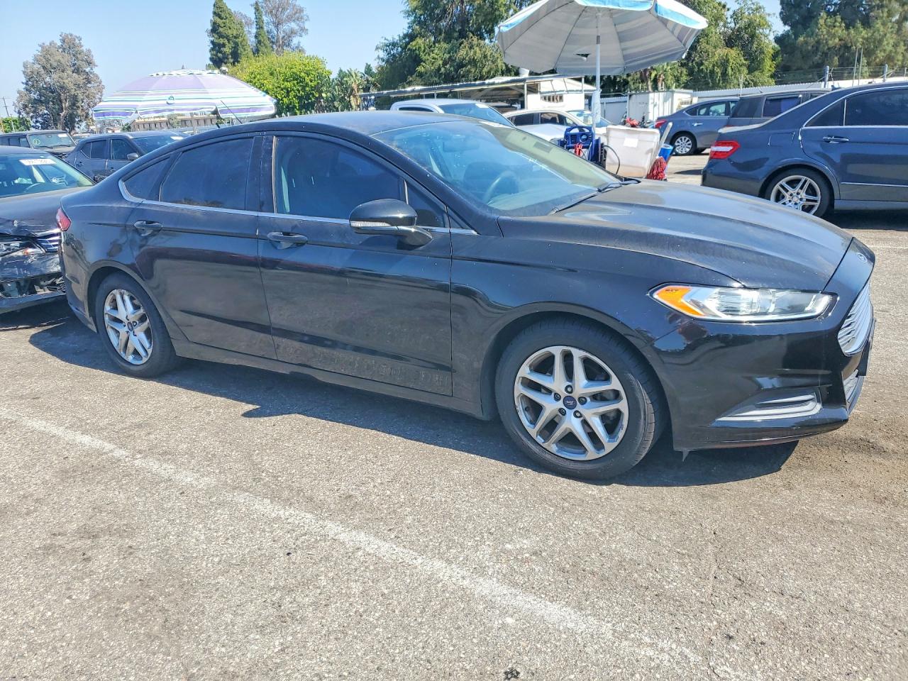 2016 Ford Fusion Se Black vin: 3FA6P0H76GR246848