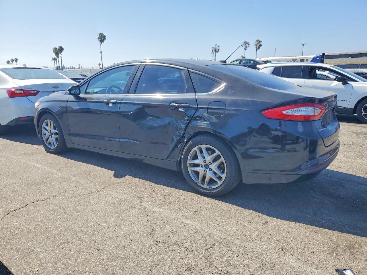2016 Ford Fusion Se Black vin: 3FA6P0H76GR246848