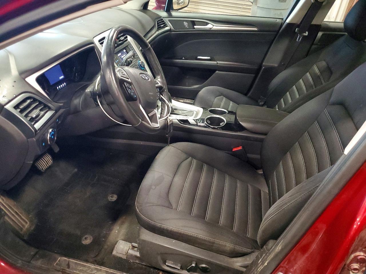 2013 Ford Fusion Se Burgundy vin: 3FA6P0H77DR102401