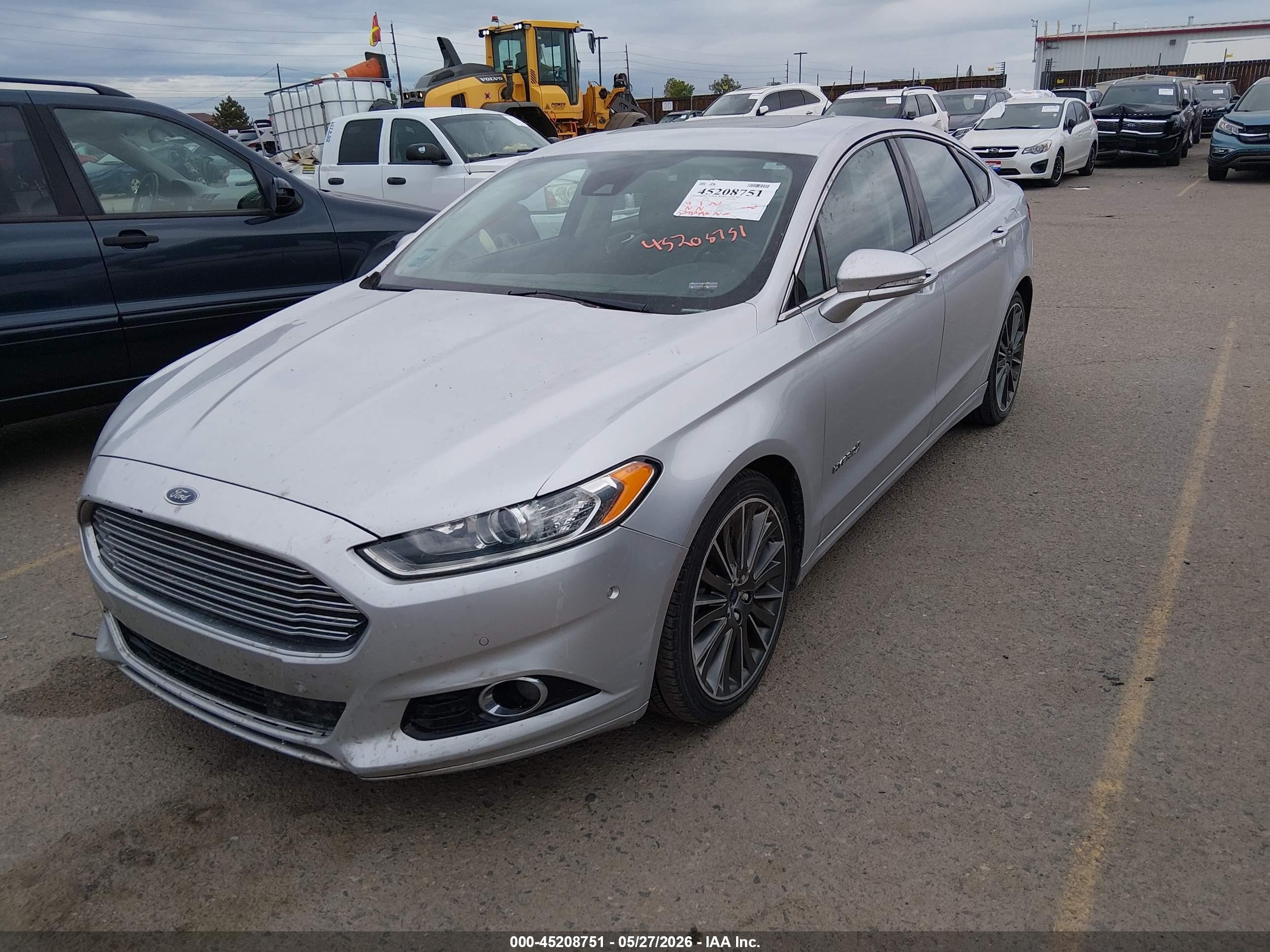 2013 Ford Fusion Se Silver vin: 3FA6P0H77DR113026