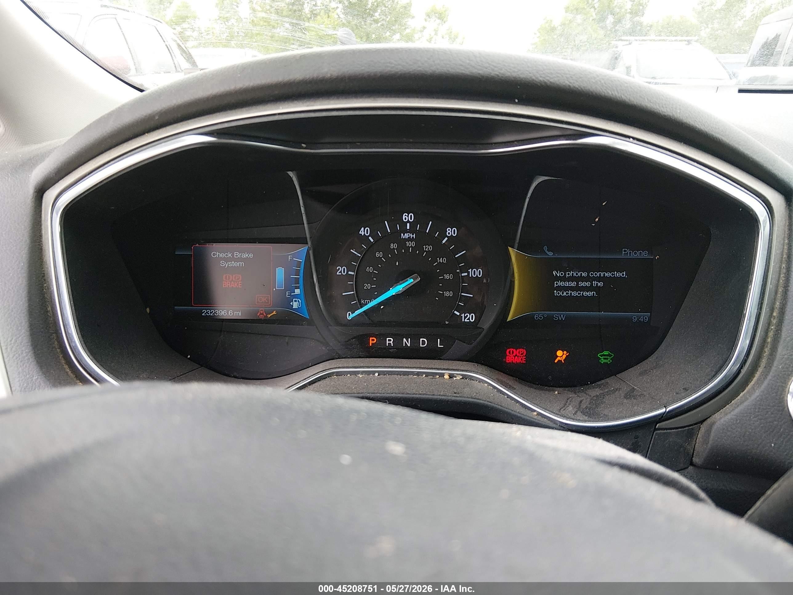2013 Ford Fusion Se Silver vin: 3FA6P0H77DR113026