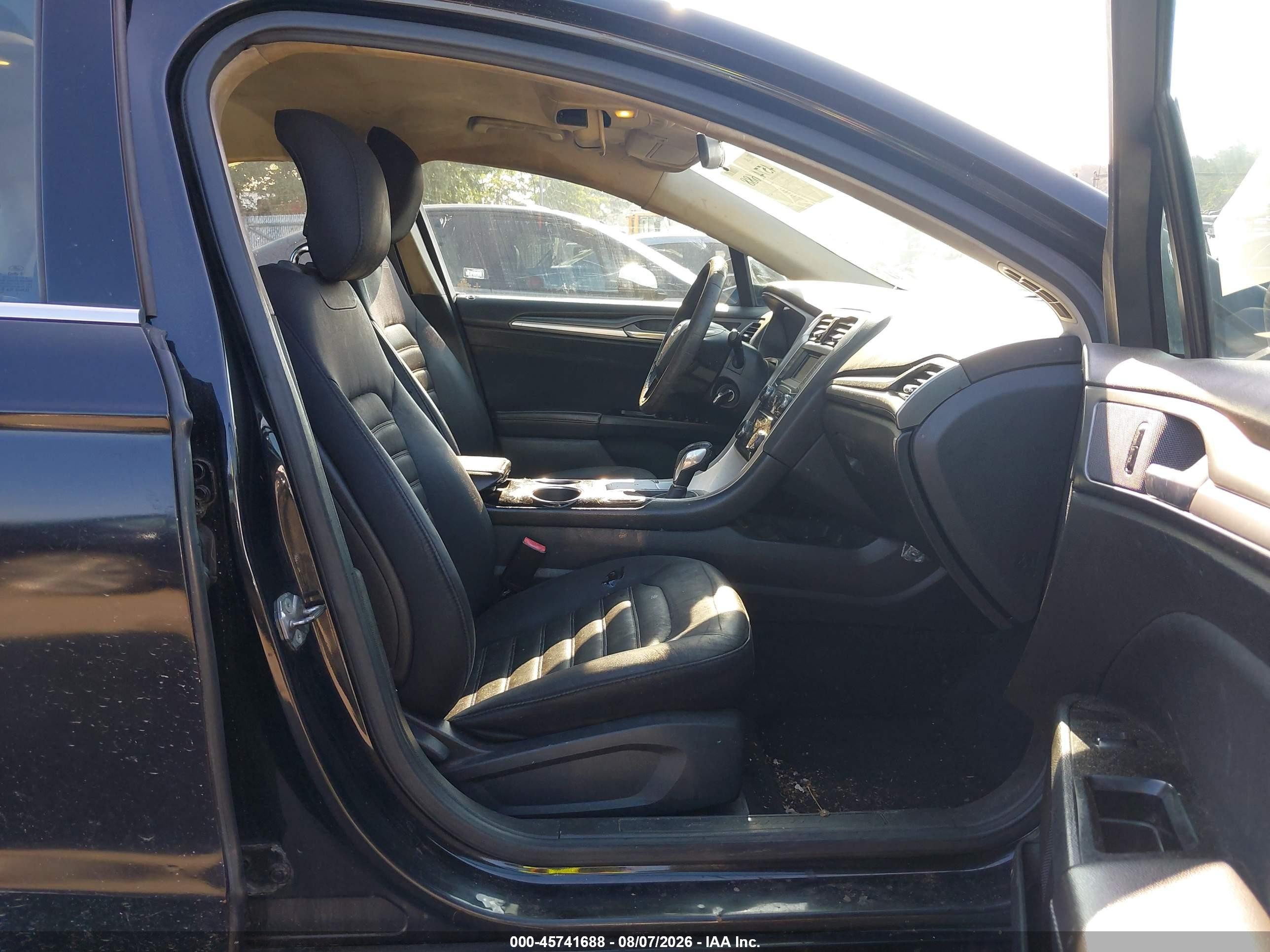 2013 Ford Fusion Se Black vin: 3FA6P0H77DR120431