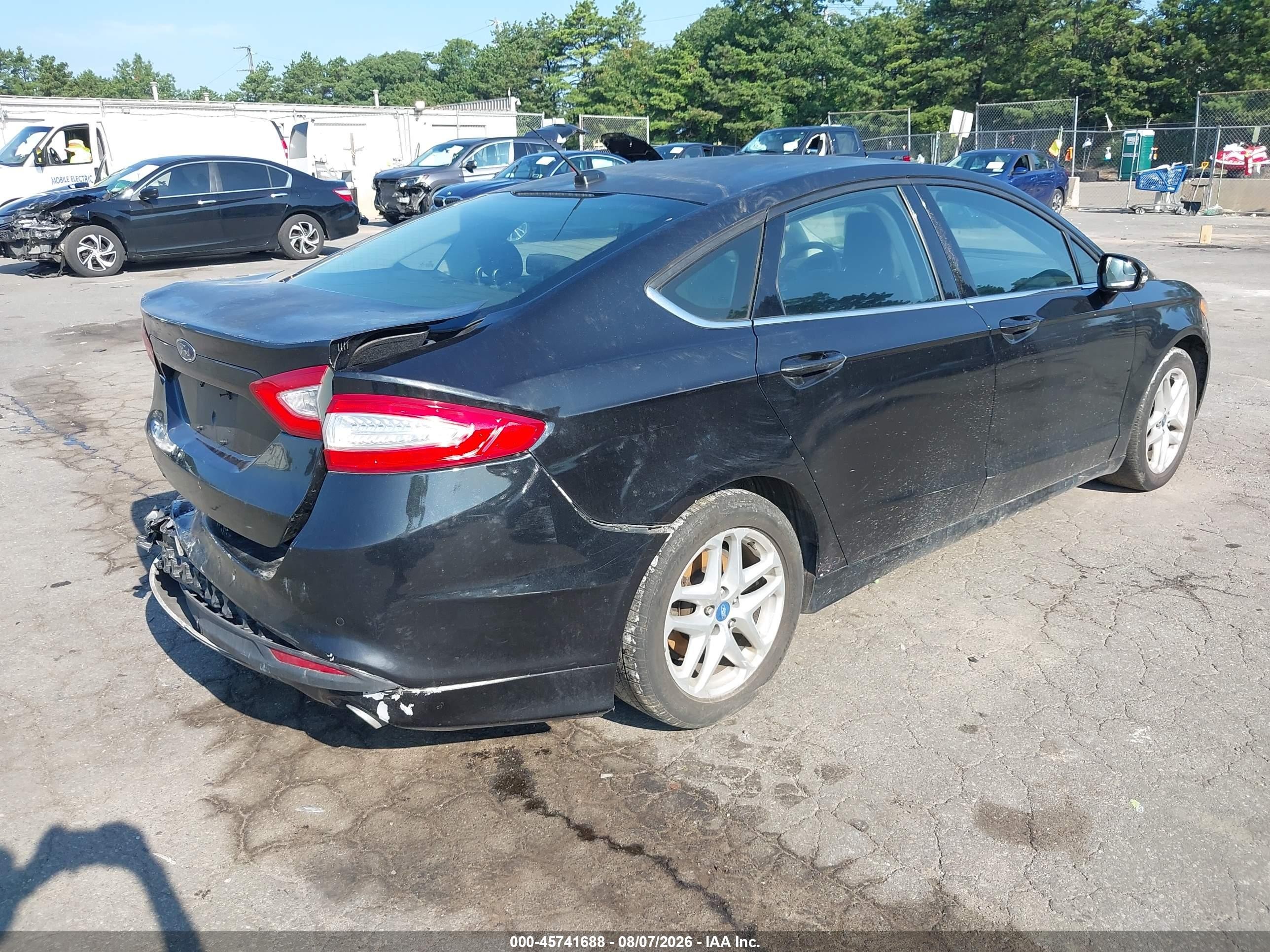 2013 Ford Fusion Se Black vin: 3FA6P0H77DR120431