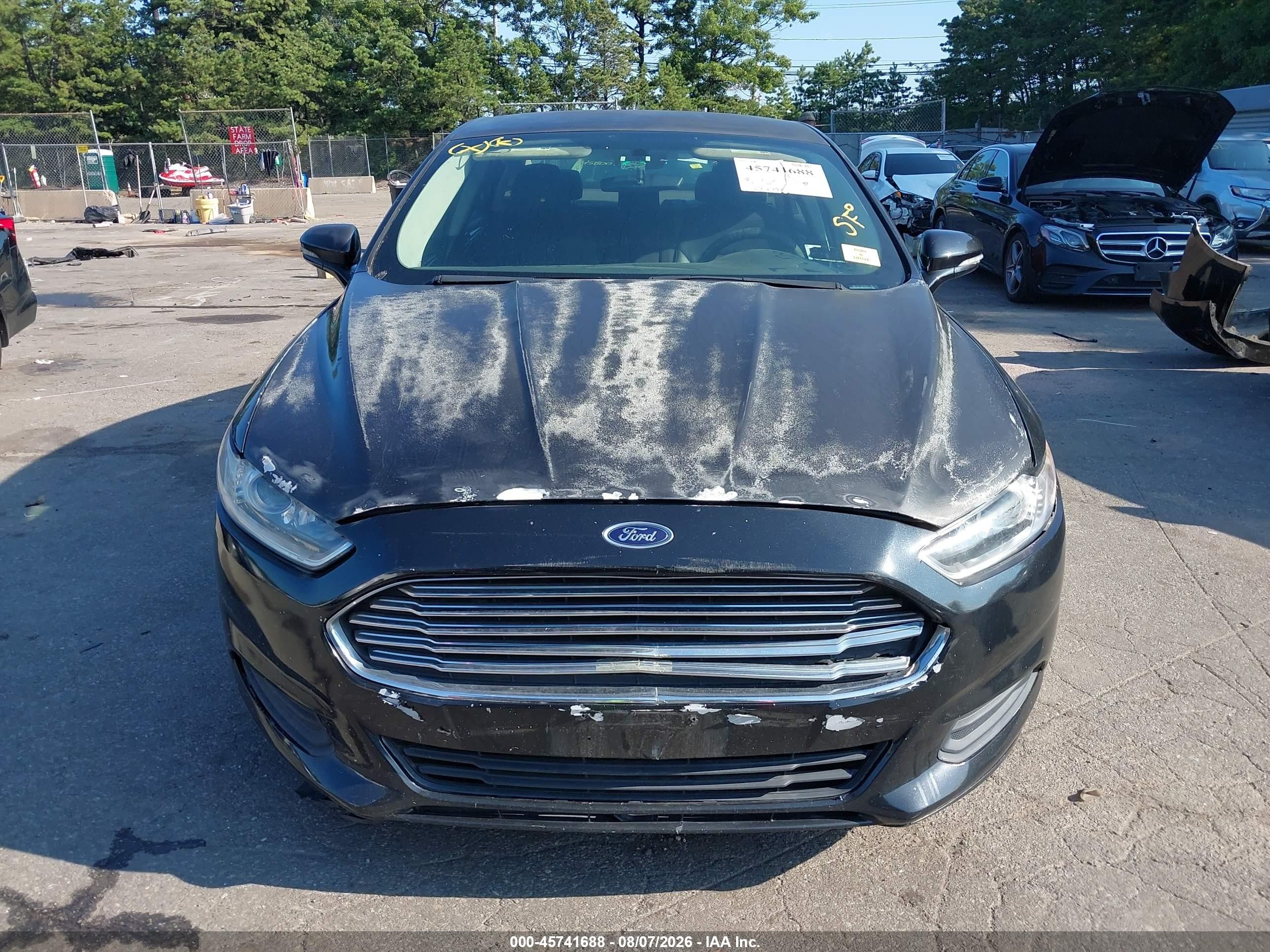2013 Ford Fusion Se Black vin: 3FA6P0H77DR120431