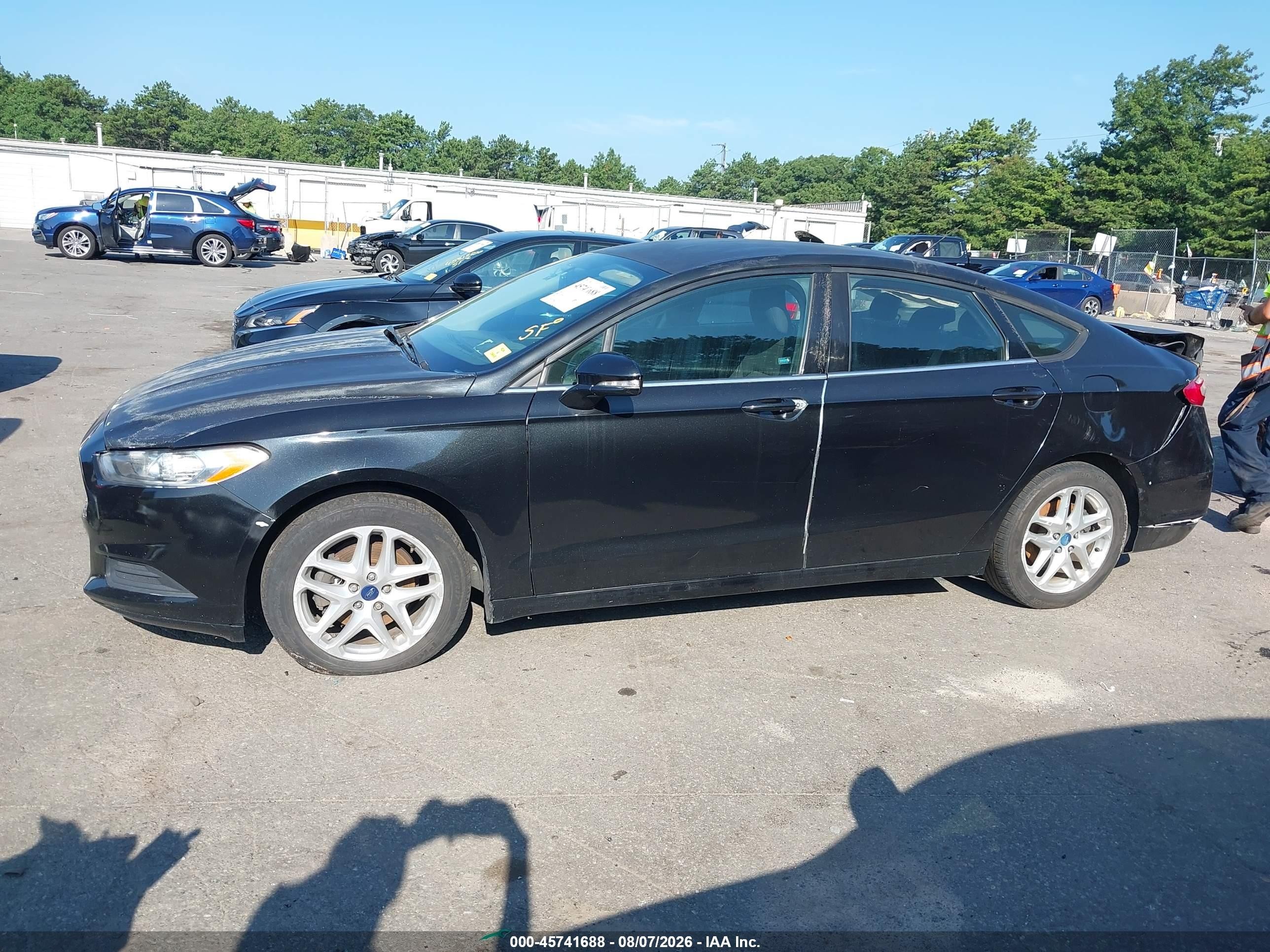 2013 Ford Fusion Se Black vin: 3FA6P0H77DR120431