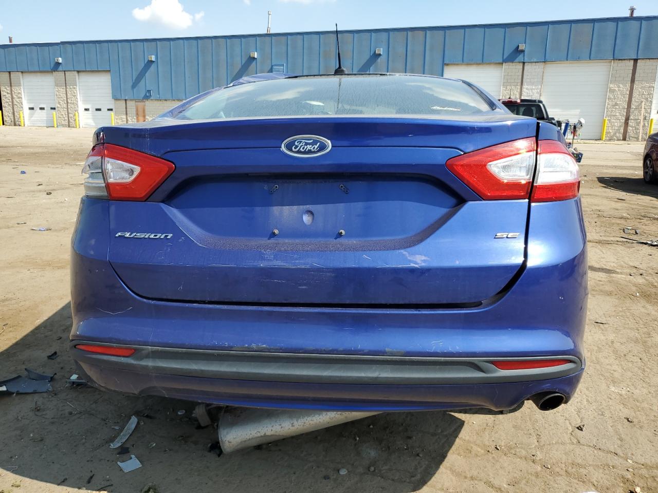 2013 Ford Fusion Se Синий vin: 3FA6P0H77DR124561