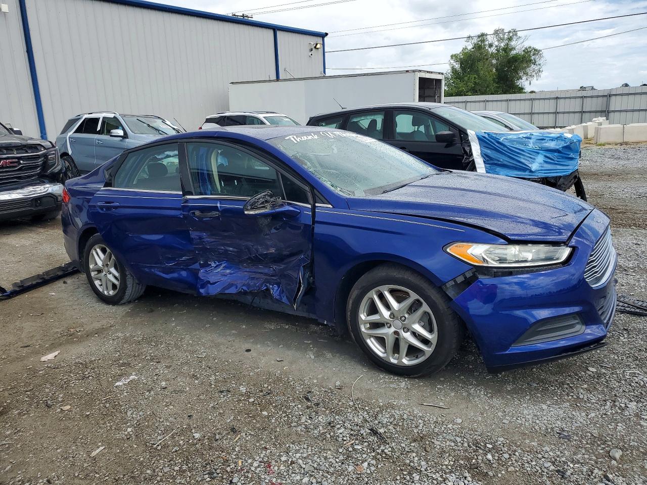 2013 Ford Fusion Se Blue vin: 3FA6P0H77DR140906