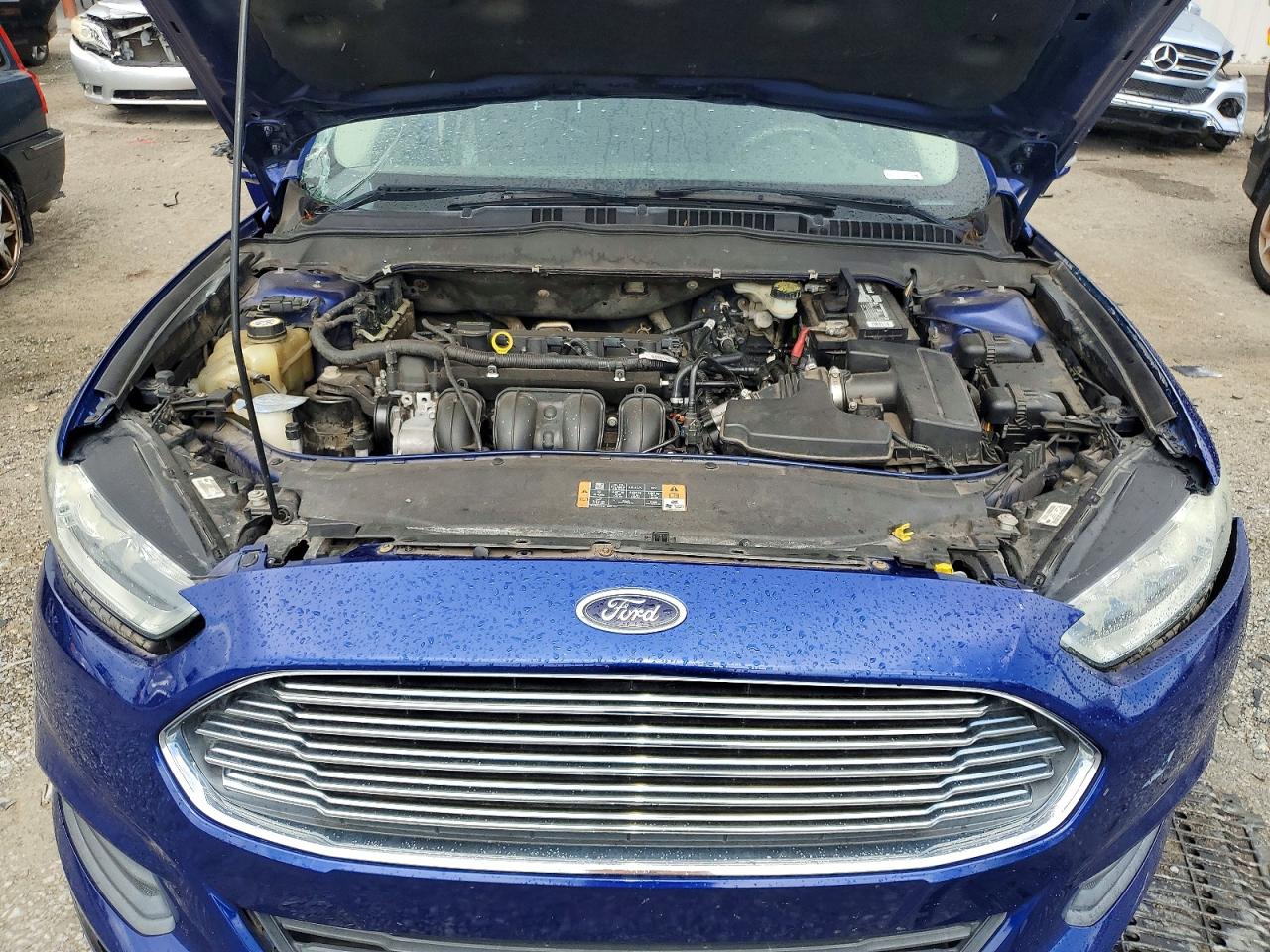 2013 Ford Fusion Se Blue vin: 3FA6P0H77DR140906