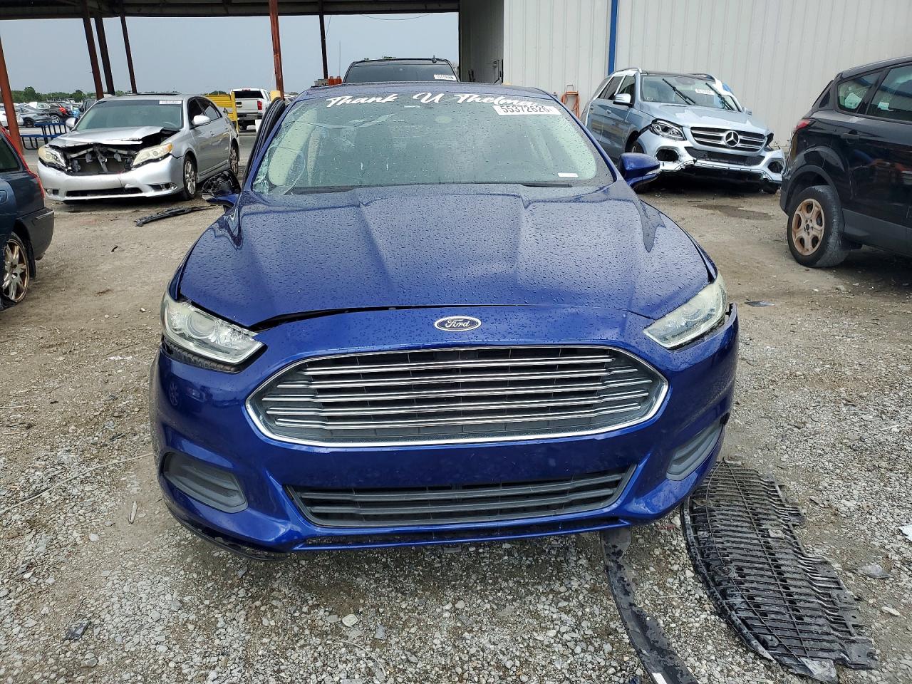 2013 Ford Fusion Se Blue vin: 3FA6P0H77DR140906