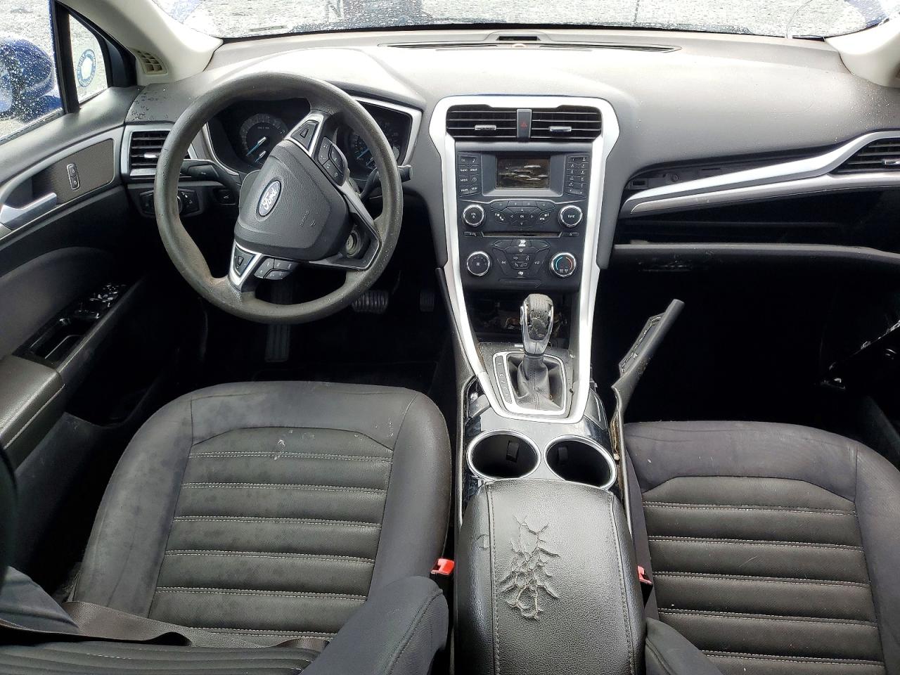 2013 Ford Fusion Se Blue vin: 3FA6P0H77DR140906