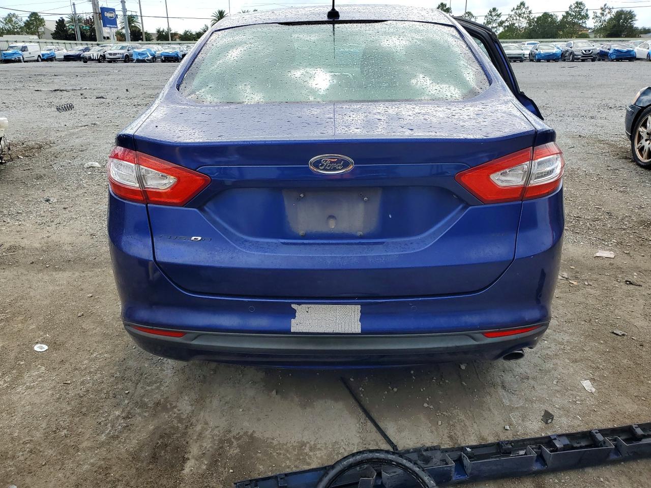 2013 Ford Fusion Se Blue vin: 3FA6P0H77DR140906