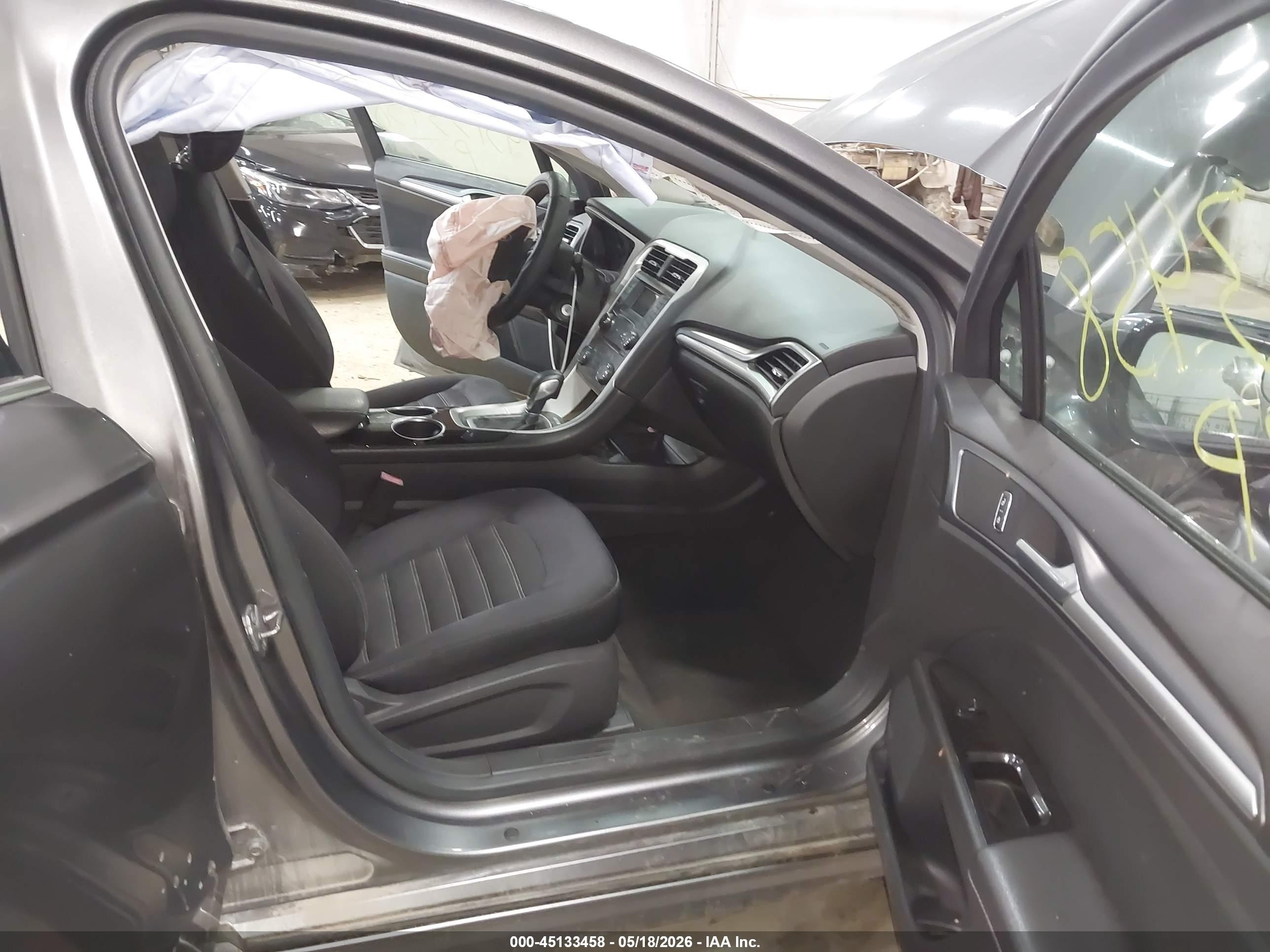 2013 Ford Fusion Se Gray vin: 3FA6P0H77DR175526