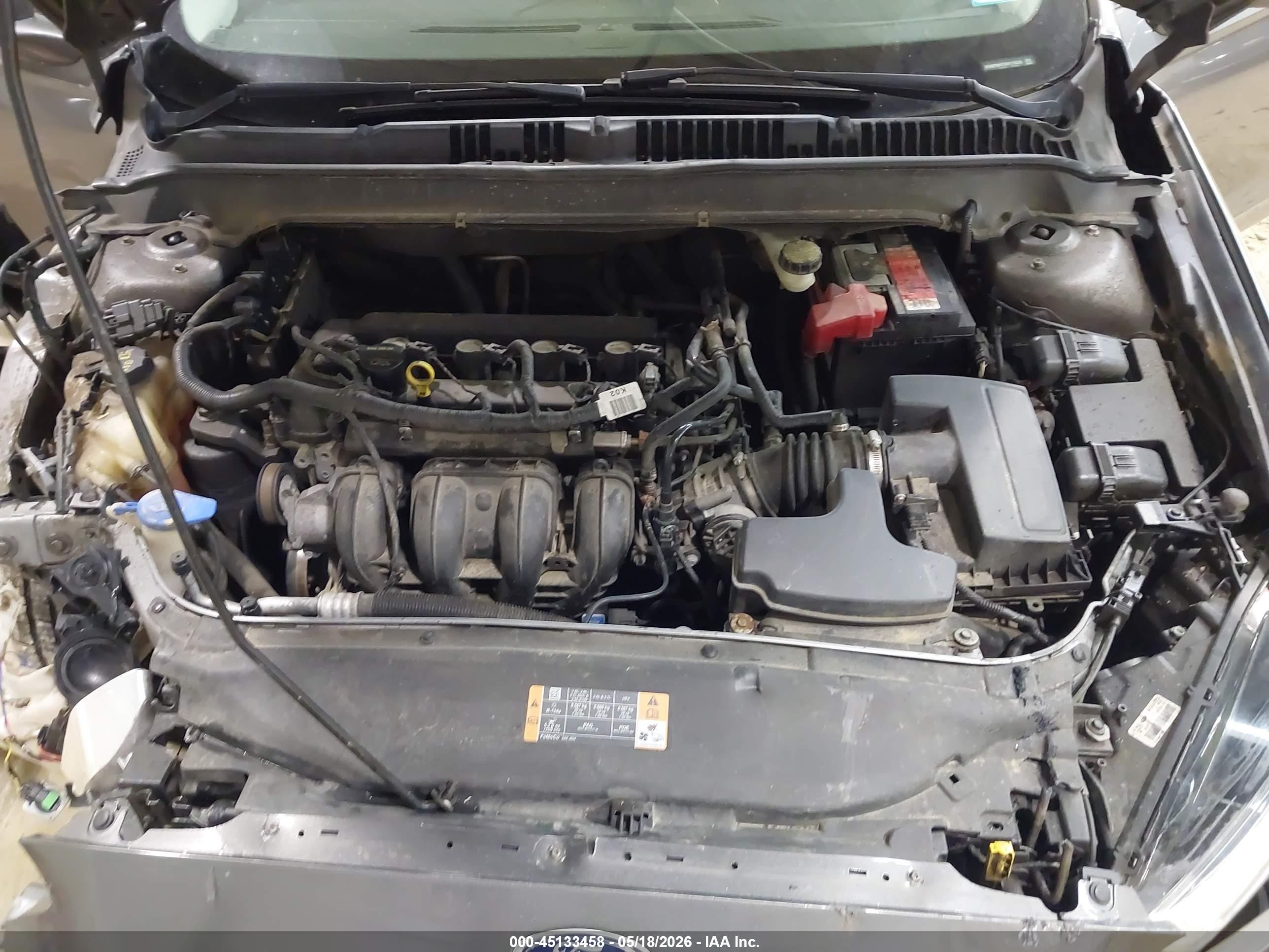 2013 Ford Fusion Se Gray vin: 3FA6P0H77DR175526