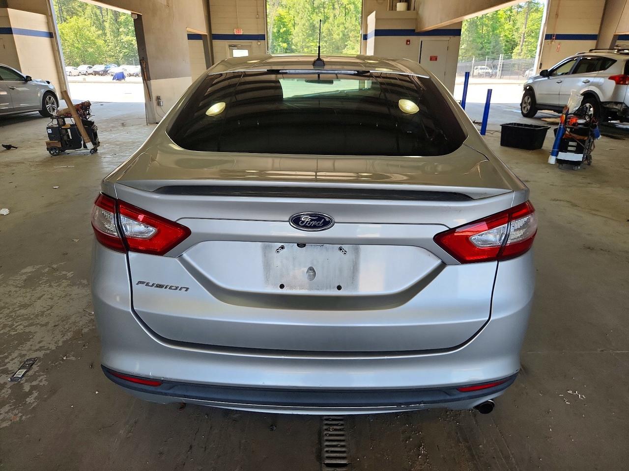 2013 Ford Fusion Silver vin: 3FA6P0H77DR185635