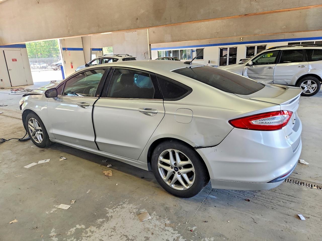 2013 Ford Fusion Silver vin: 3FA6P0H77DR185635