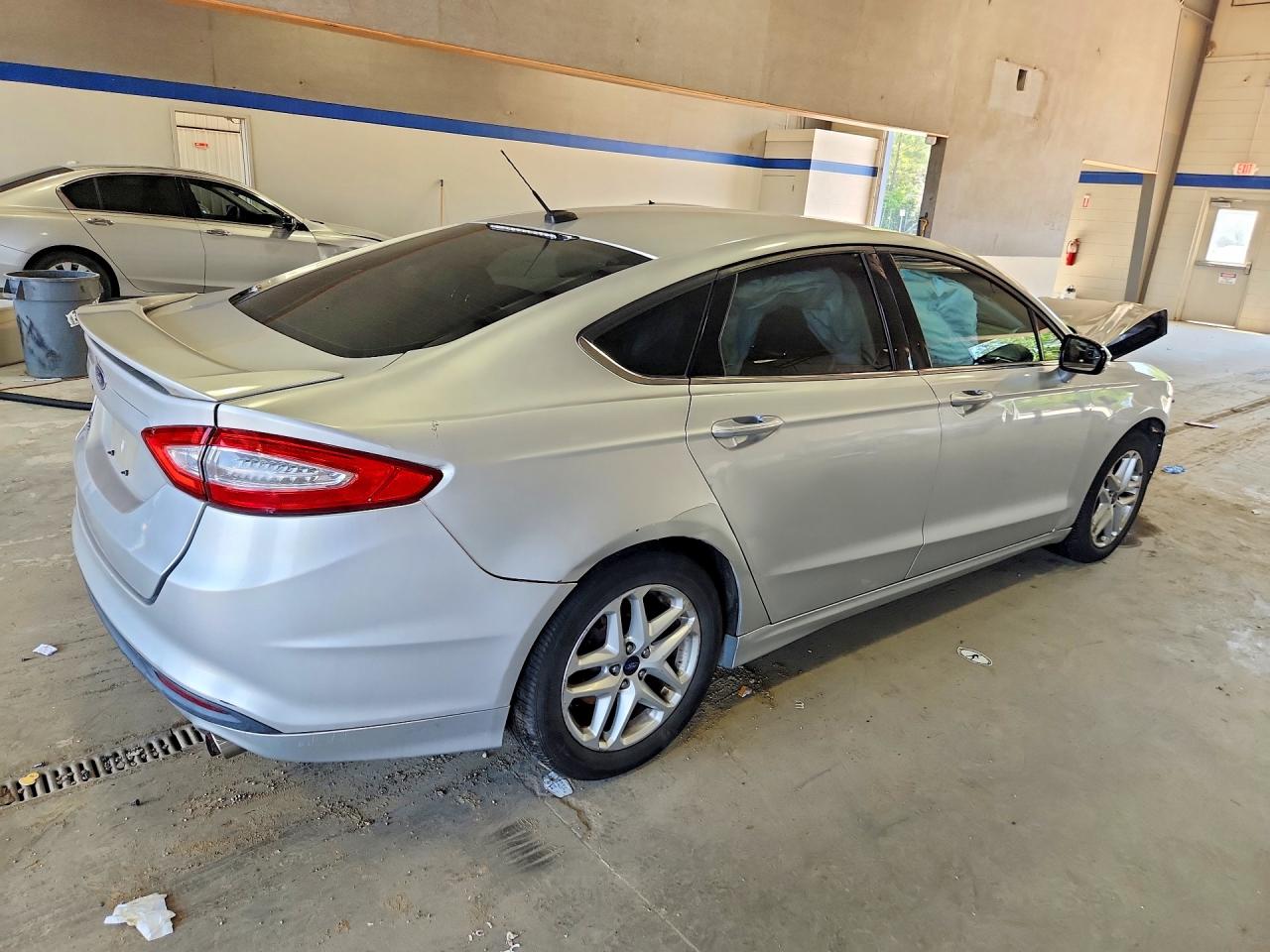 2013 Ford Fusion Silver vin: 3FA6P0H77DR185635