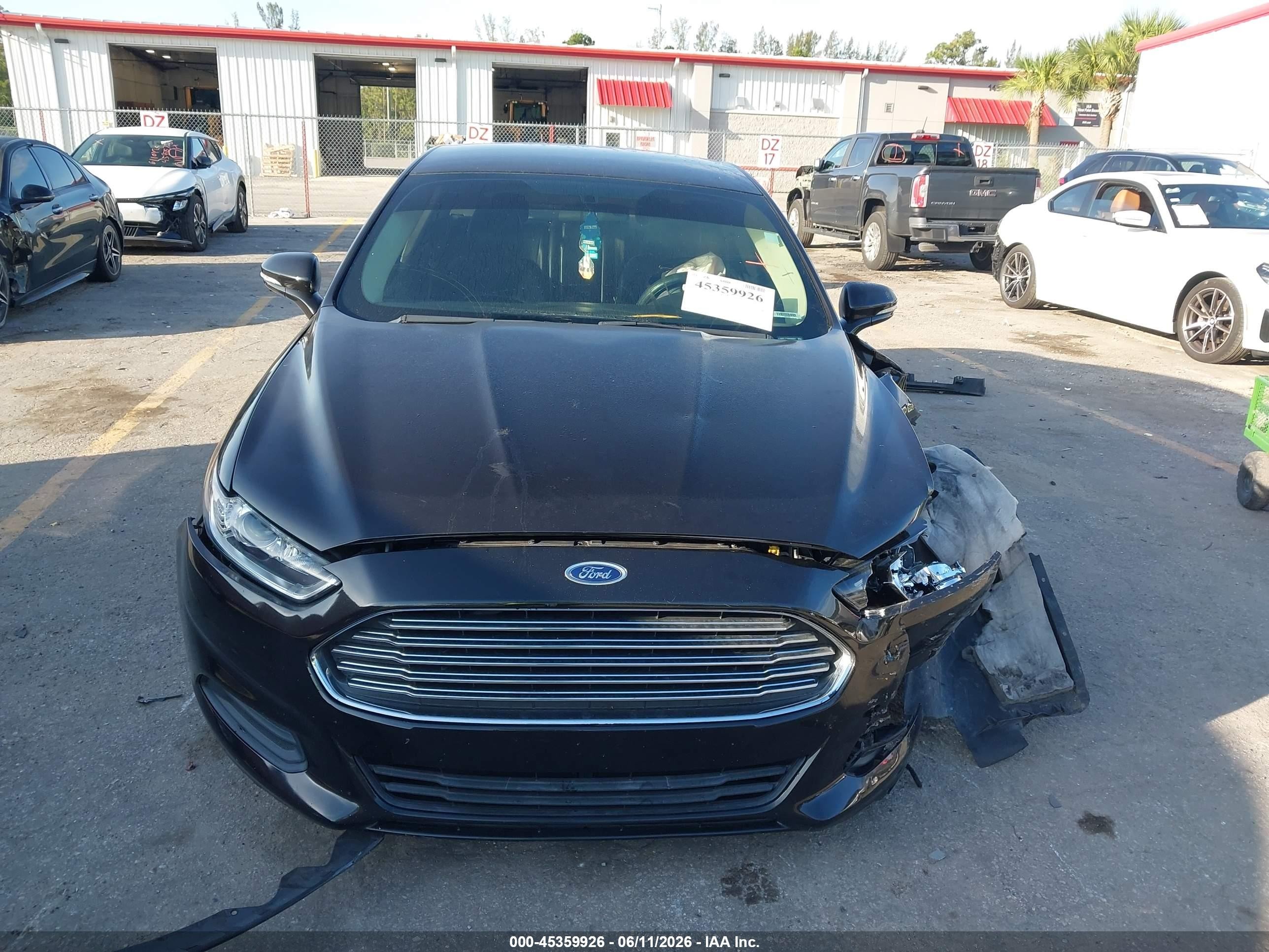 2013 Ford Fusion Se Черный vin: 3FA6P0H77DR200327