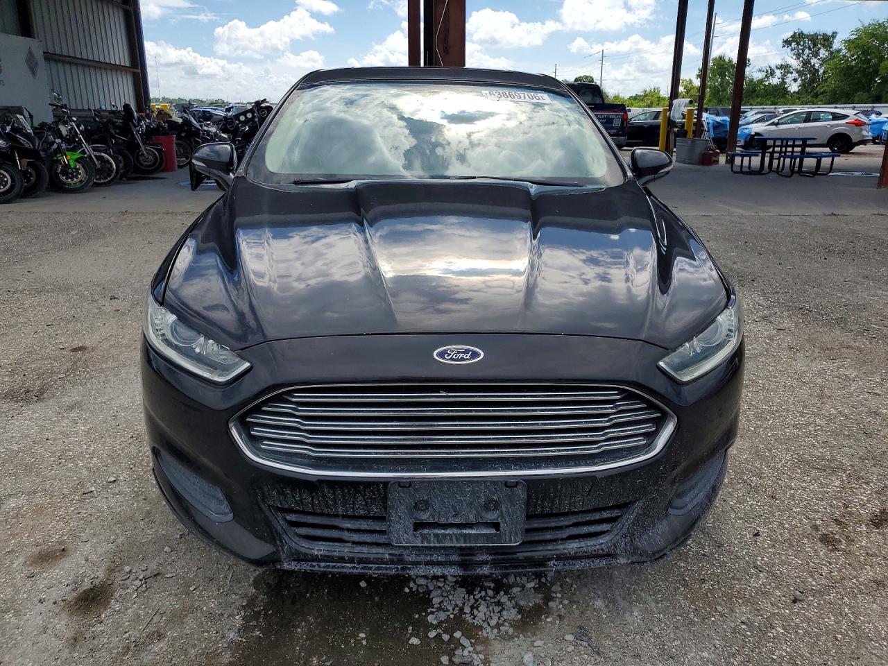 2013 Ford Fusion Se Black vin: 3FA6P0H77DR210775