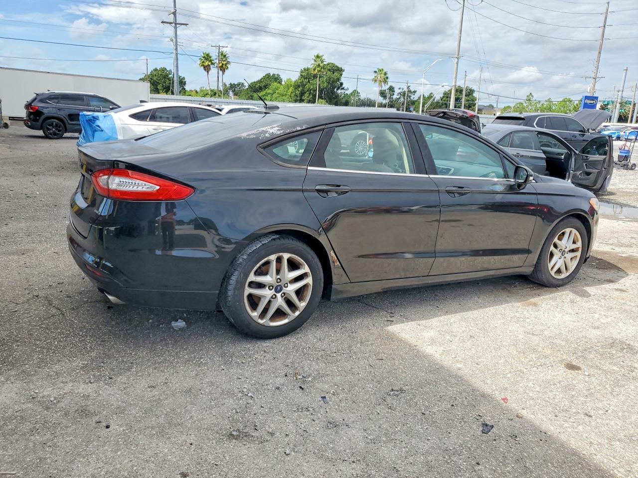 2013 Ford Fusion Se Black vin: 3FA6P0H77DR210775