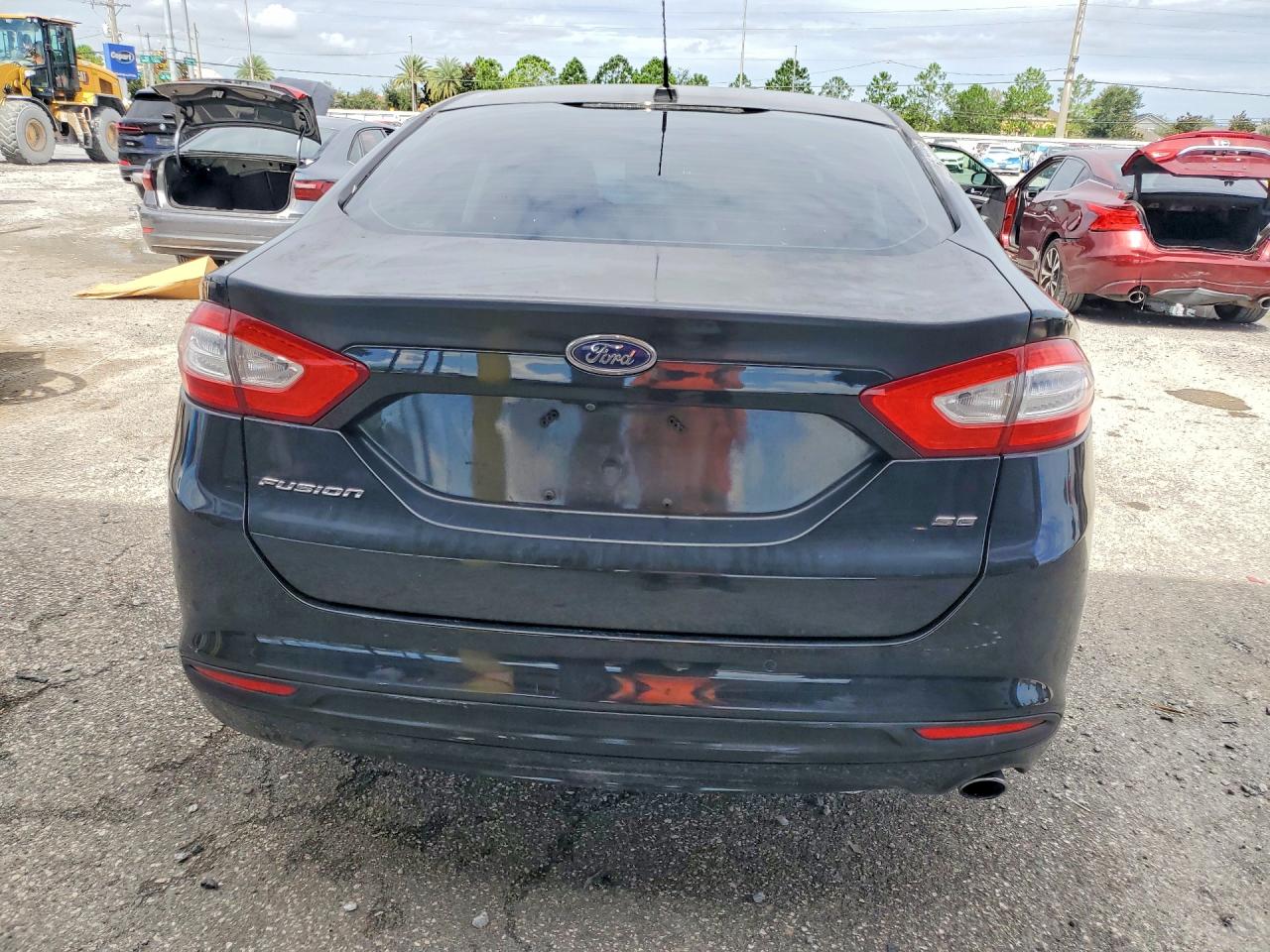 2013 Ford Fusion Se Black vin: 3FA6P0H77DR210775
