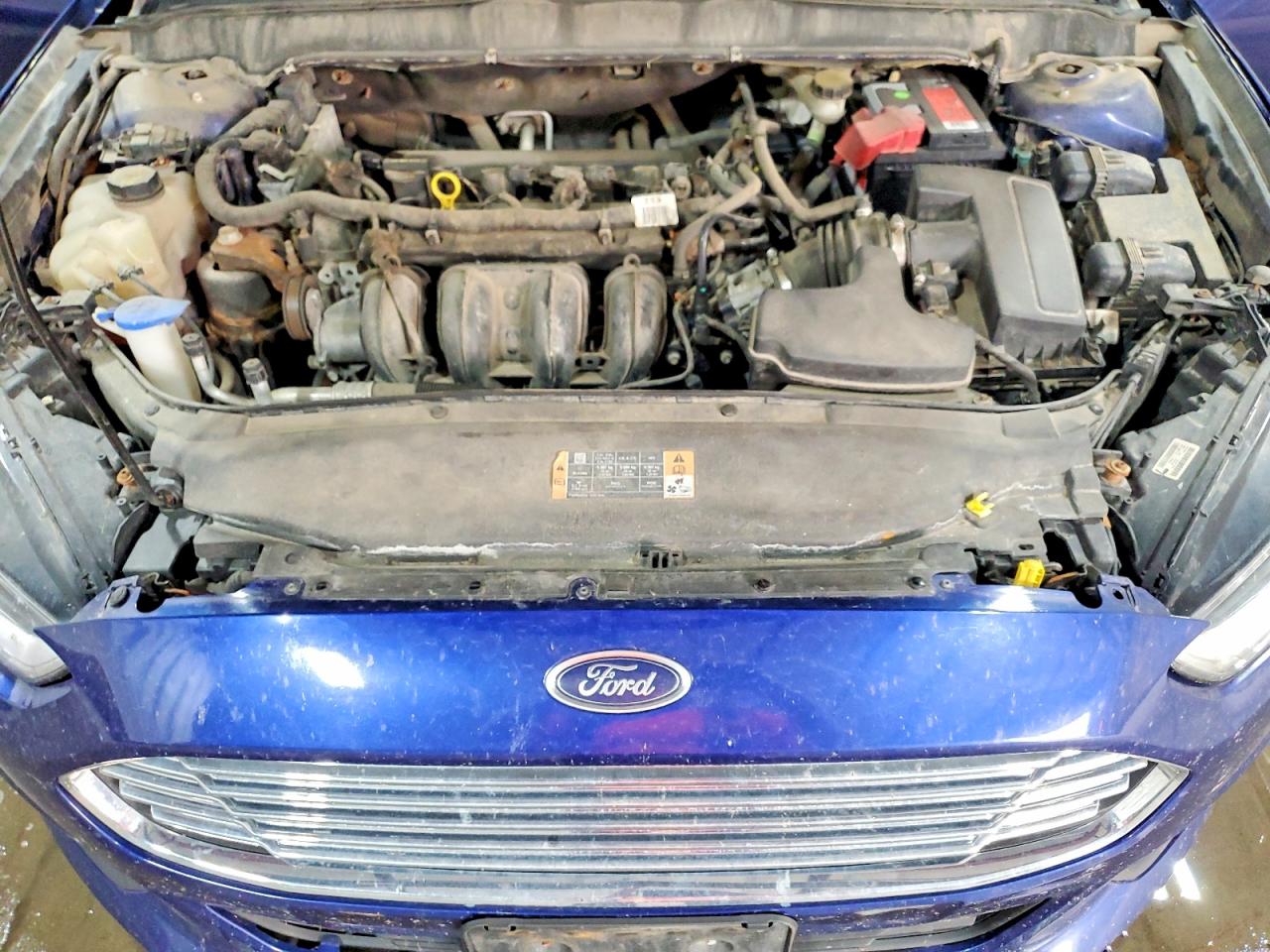 2013 Ford Fusion Se Blue vin: 3FA6P0H77DR232193