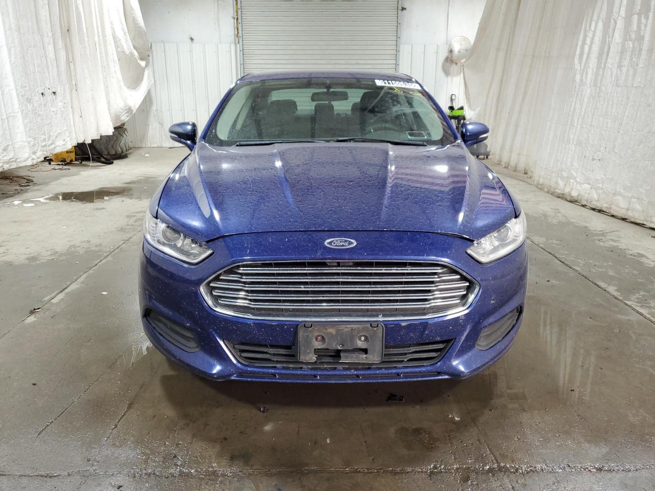 2013 Ford Fusion Se Blue vin: 3FA6P0H77DR232193 Damage: Left Head Lamp, Faded, Repair Required