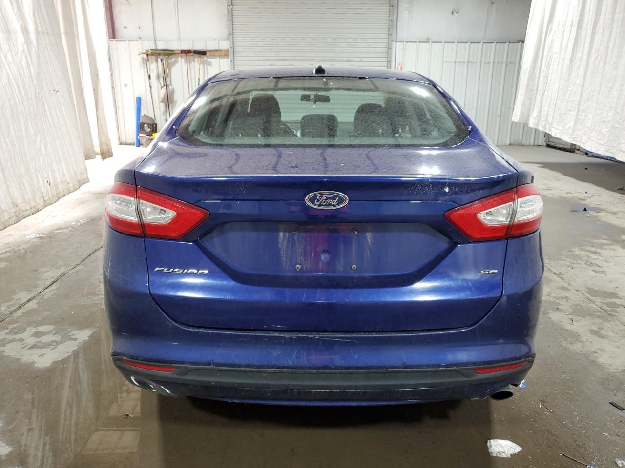 2013 Ford Fusion Se Blue vin: 3FA6P0H77DR232193 Damage: Deck Lid, Chipped, 10 Or More