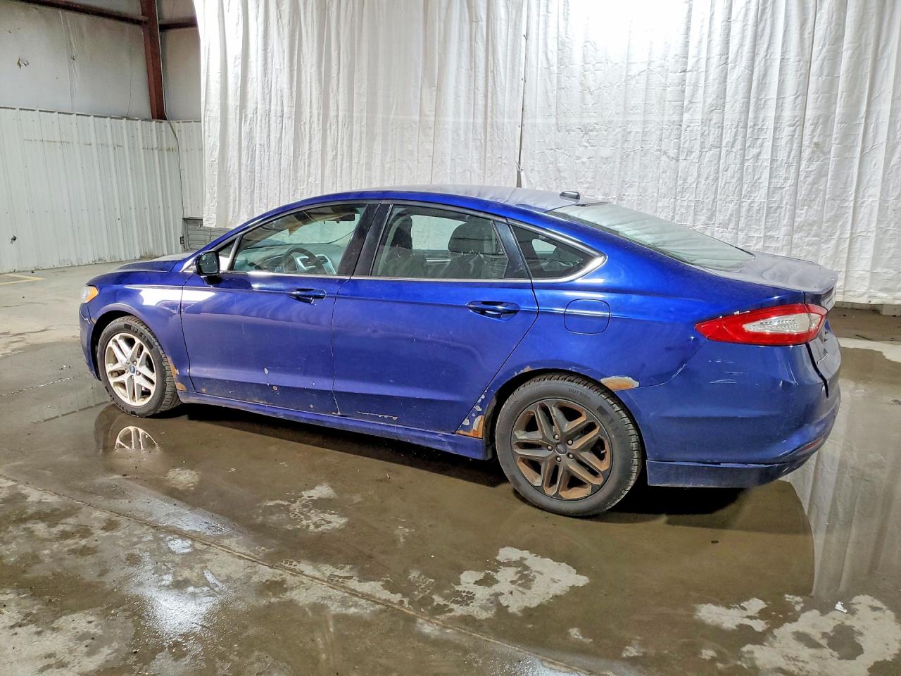 2013 Ford Fusion Se Blue vin: 3FA6P0H77DR232193